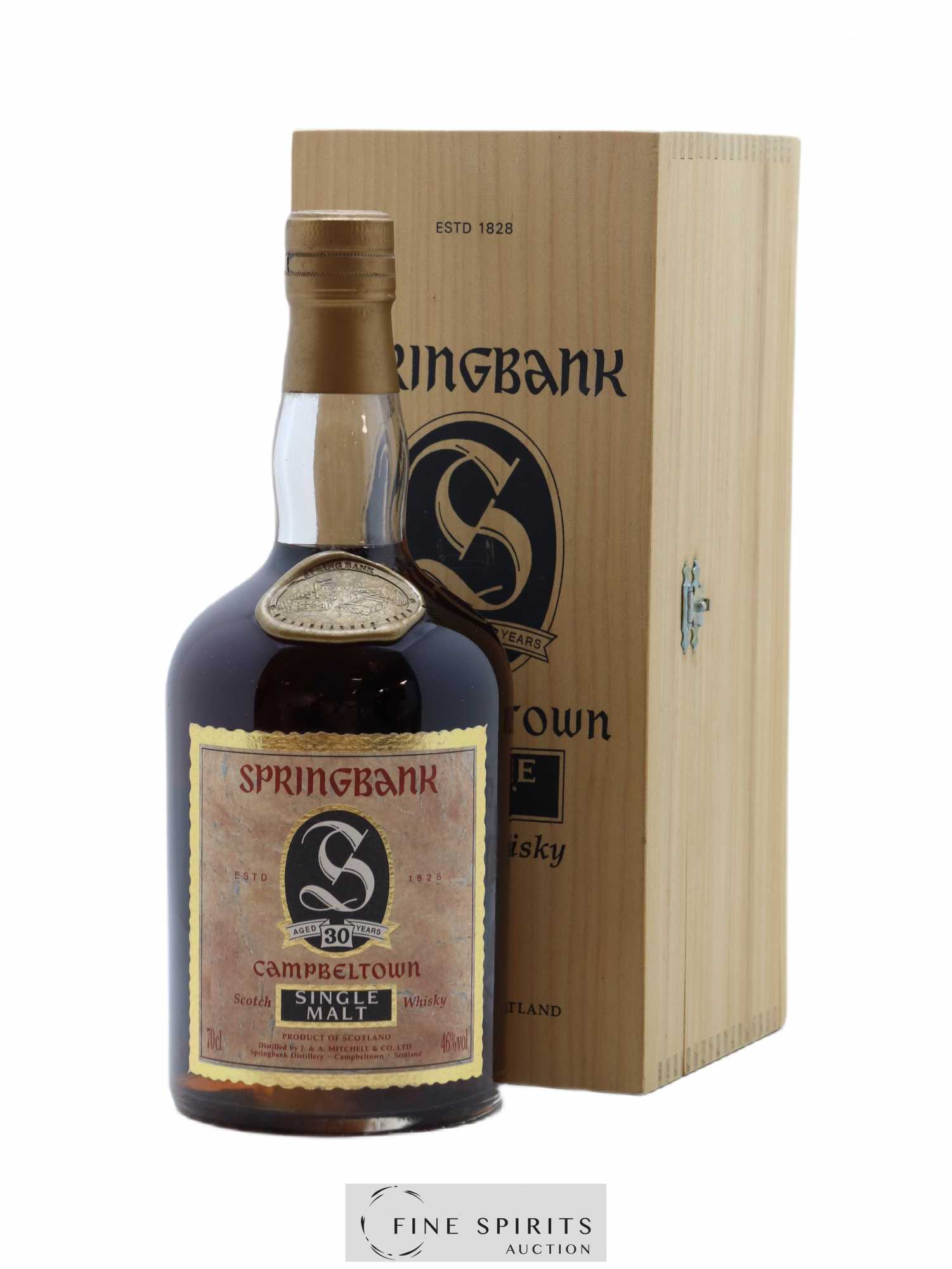 Springbank 30 years Of. Dumpy Gold Wax