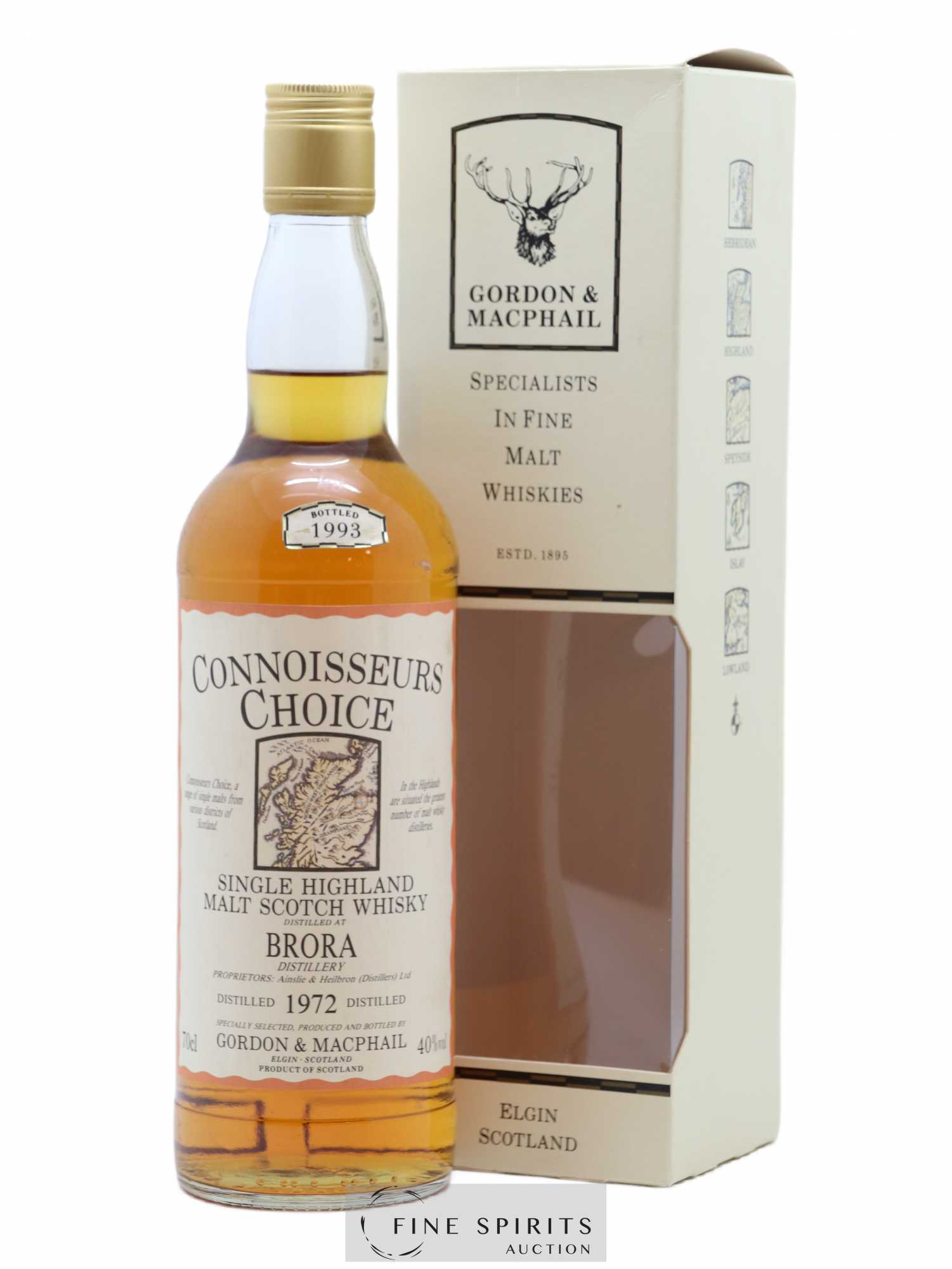 Brora 1972 Gordon & MacPhail bottled 1993 Connoisseurs Choice