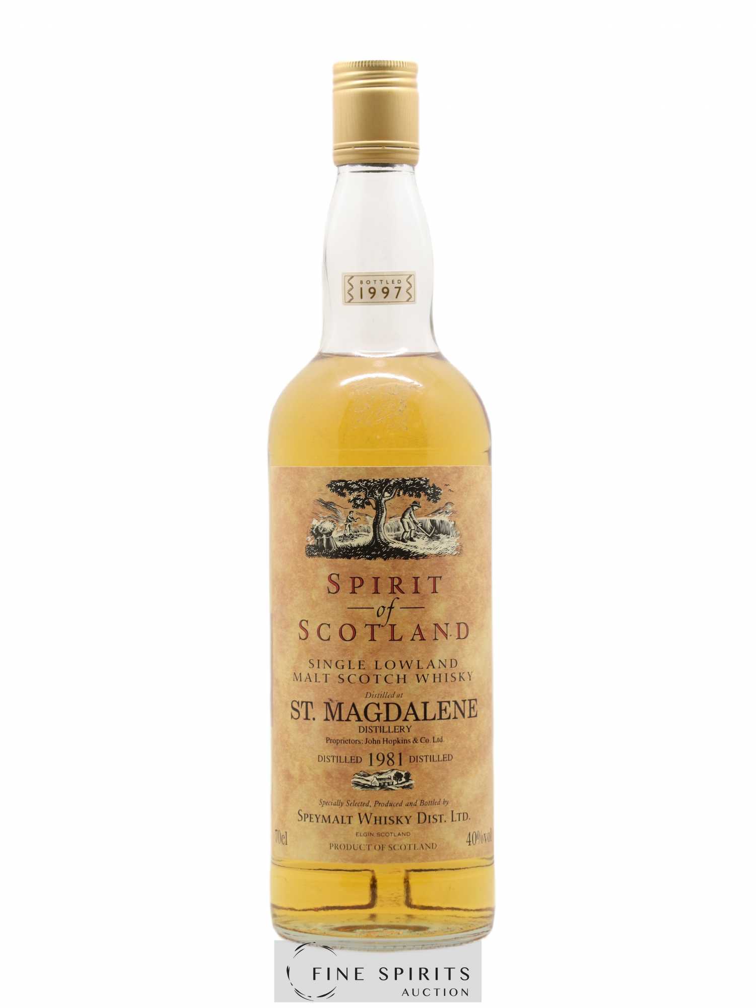 St. Magdalene 1981 Gordon & MacPhail Spirit of Scotland bottled 1997