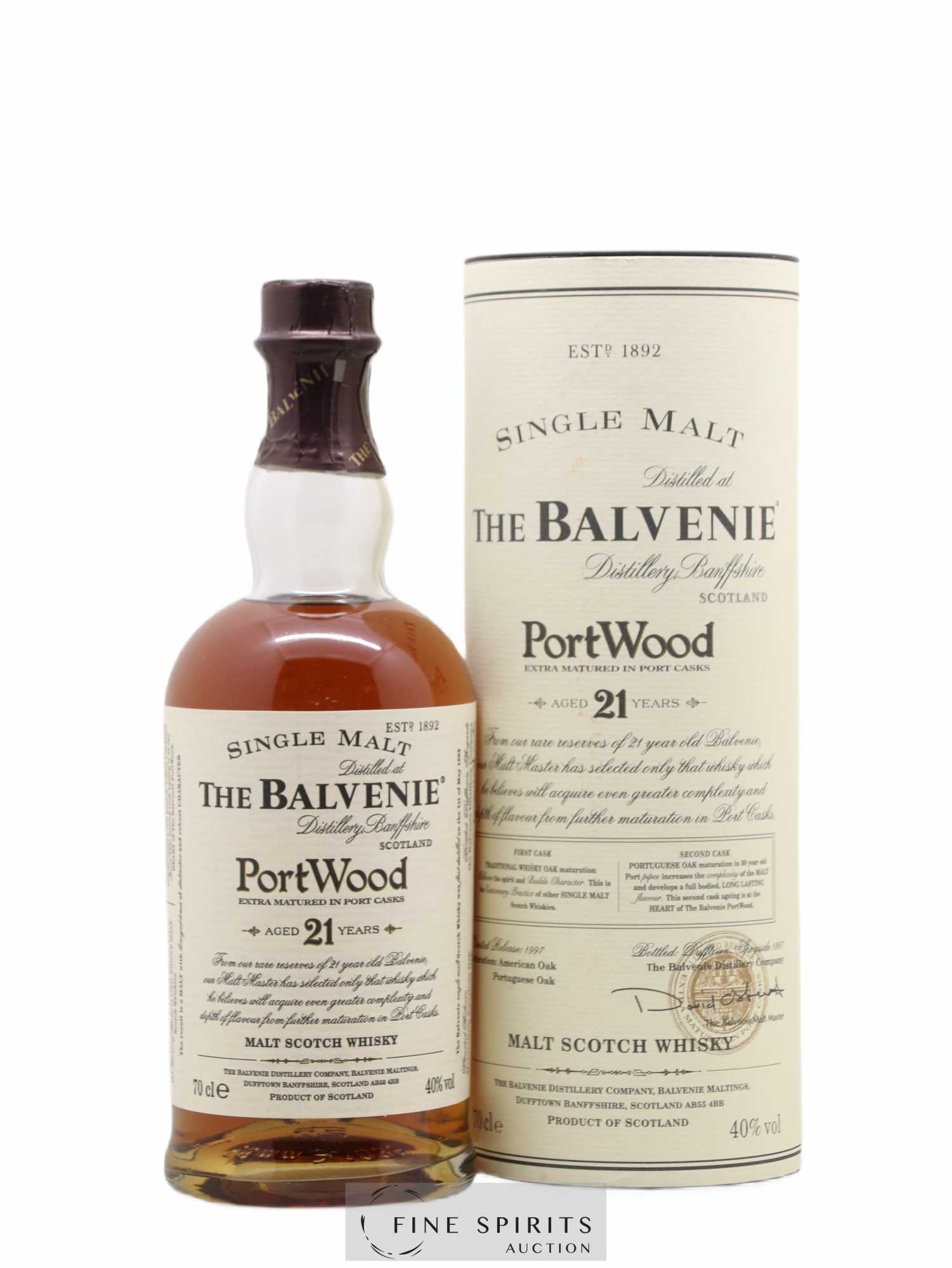 Balvenie The 21 years Of. PortWood