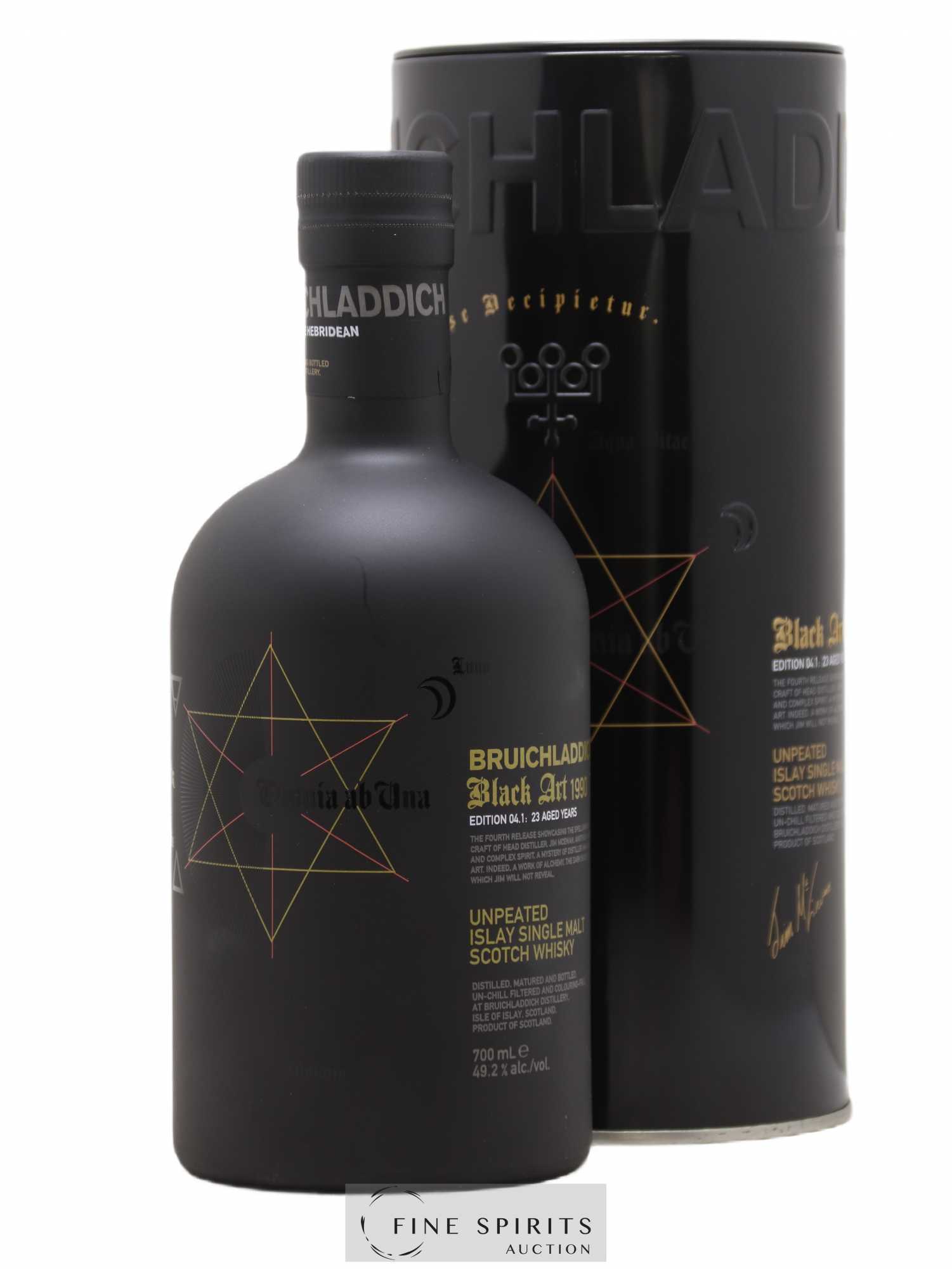 Bruichladdich 23 years 1990 Of. Black Art Edition 04.1 Unpeated