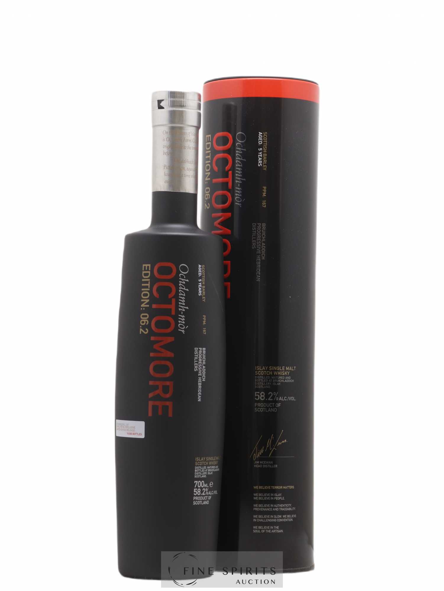 Octomore 5 years Of. Edition 06.2 Scottish Barley - One of 18000 Limited Edition