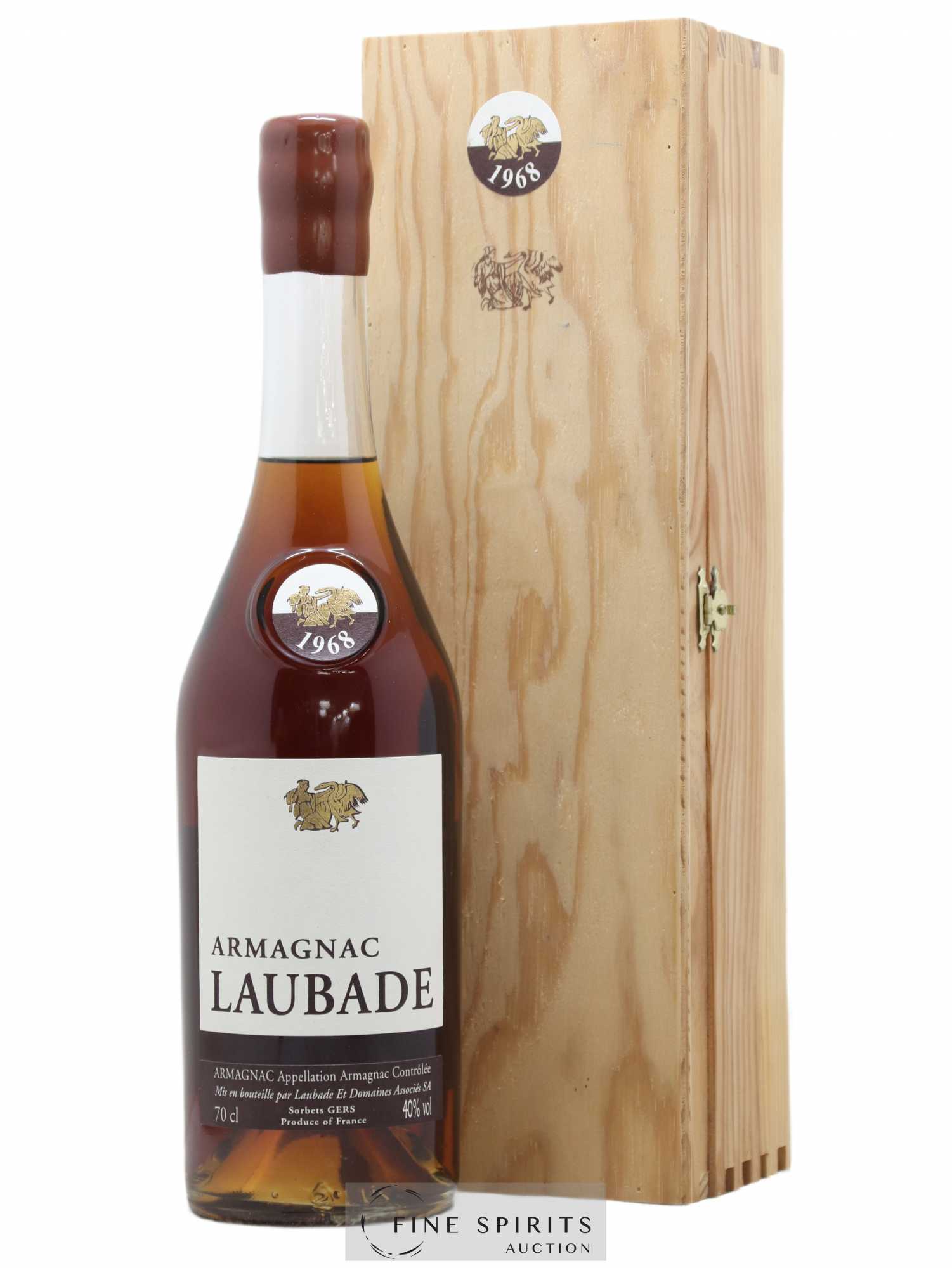 Laubade 1968 Of. bottled 2007