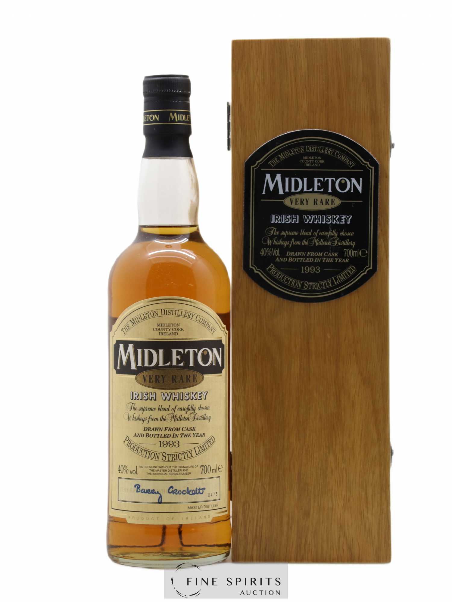 Midleton Of. Very Rare bottled 1993 Strictly Limited