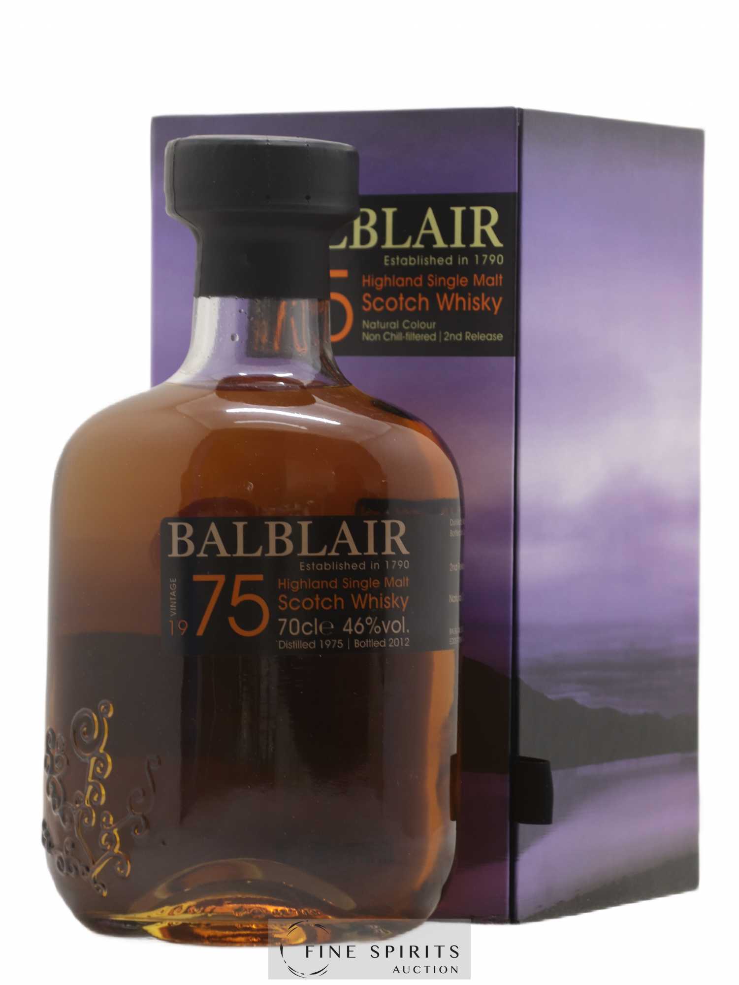 Balblair 1975 Of. 2nd Release - bottled 2012