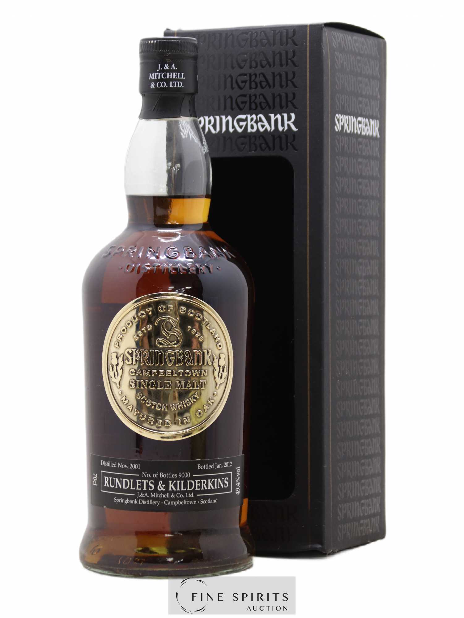 Springbank 2001 Of. Rundlets & Kilderkins One of 9000 - bottled 2012