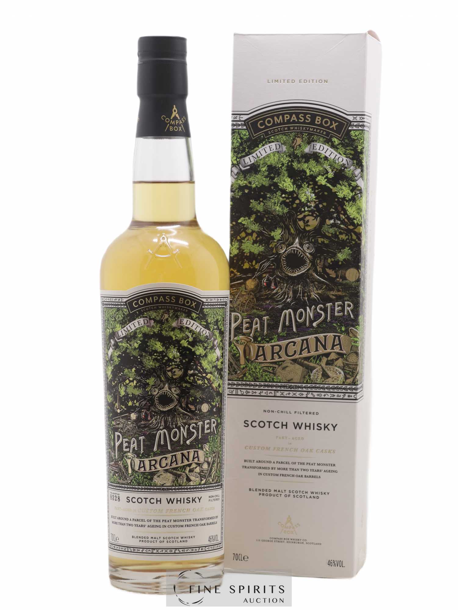 Peat Monster Arcana Compass Box One of 8328 - bottled 2020 Limited Edition