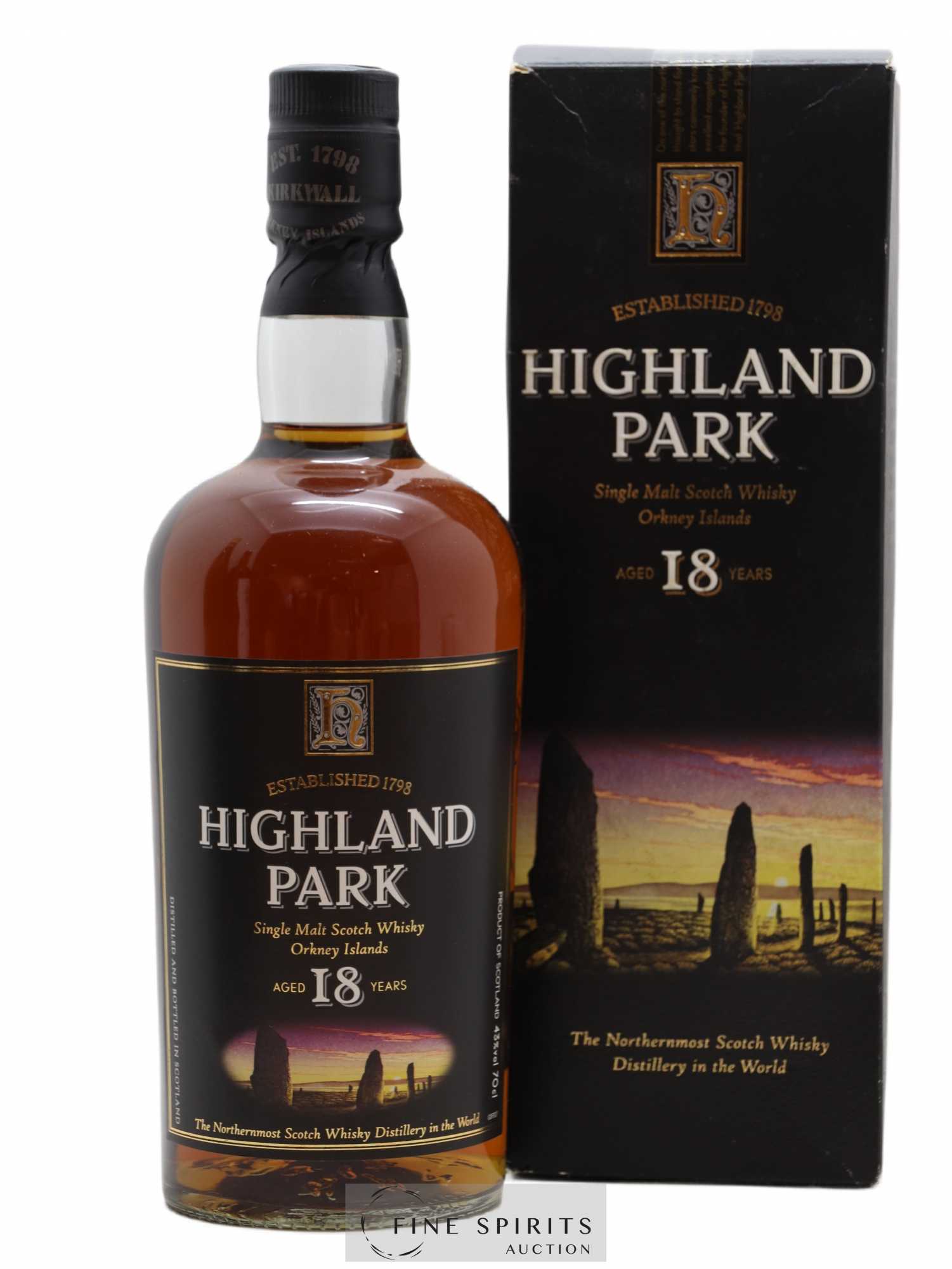 Highland Park 18 years Of. The Greatest All-Rounder in the World of Malt Whisky