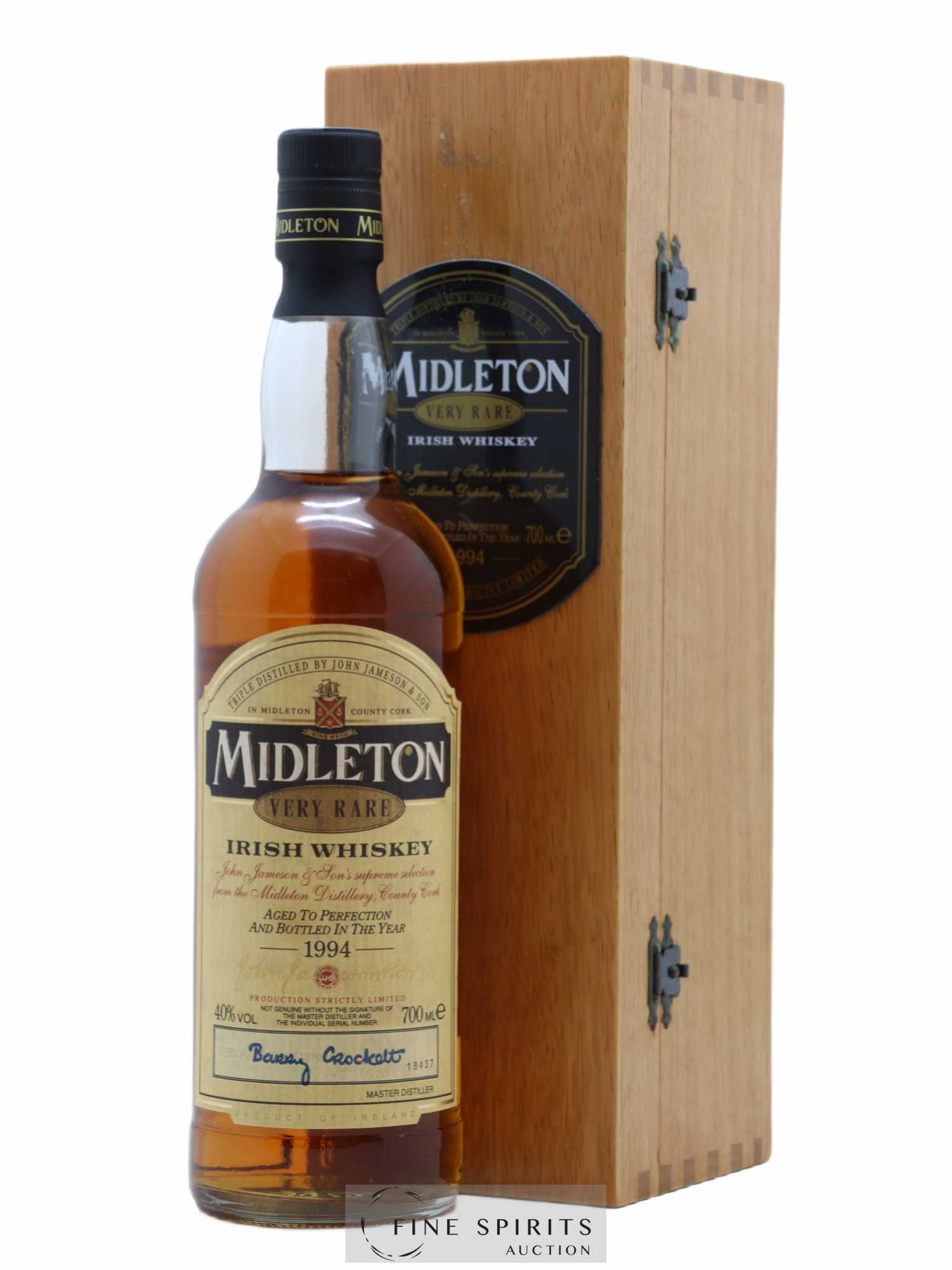 Midleton Of. Very Rare bottled 1994 Strictly Limited