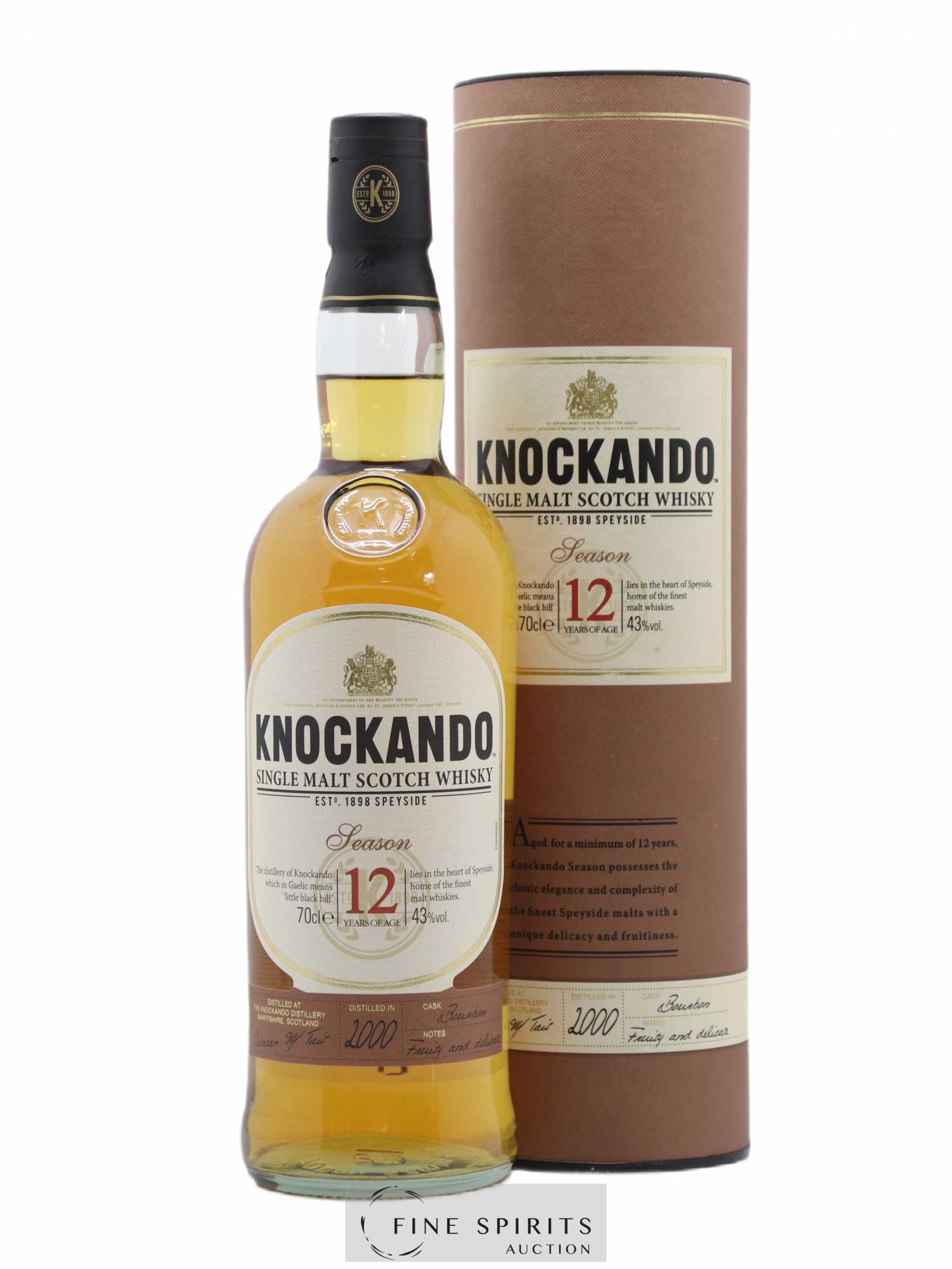 Knockando 12 years 2000 Of. Season Bourbon Cask