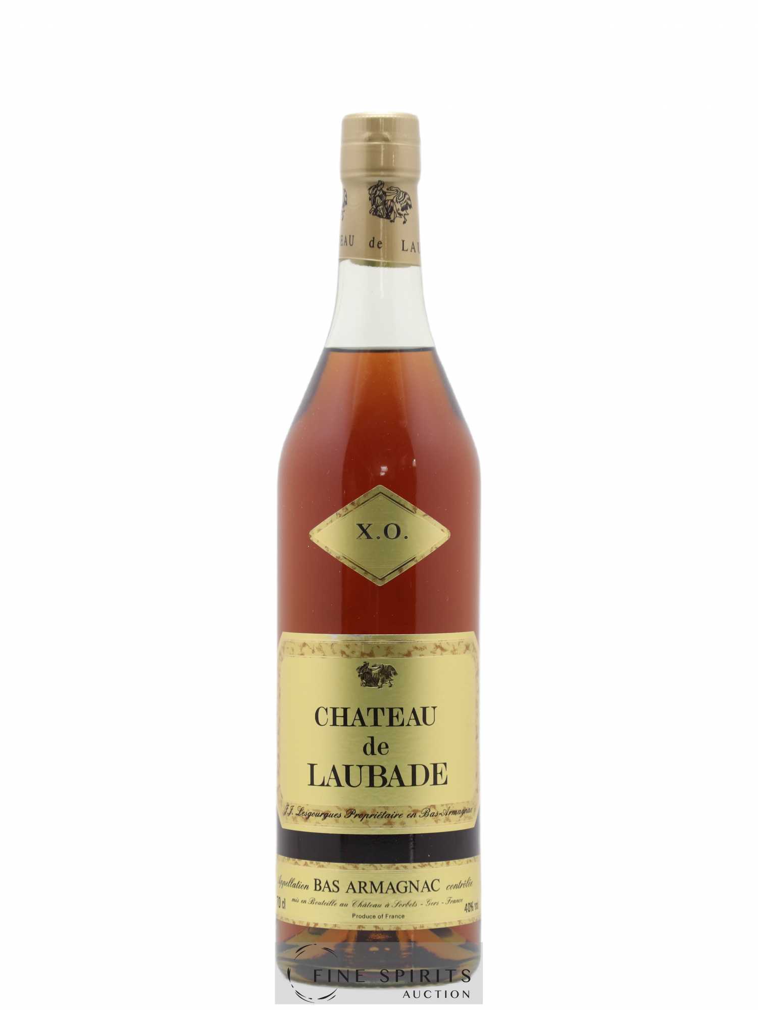 Château de Laubade Of. X.O. bottled 1999