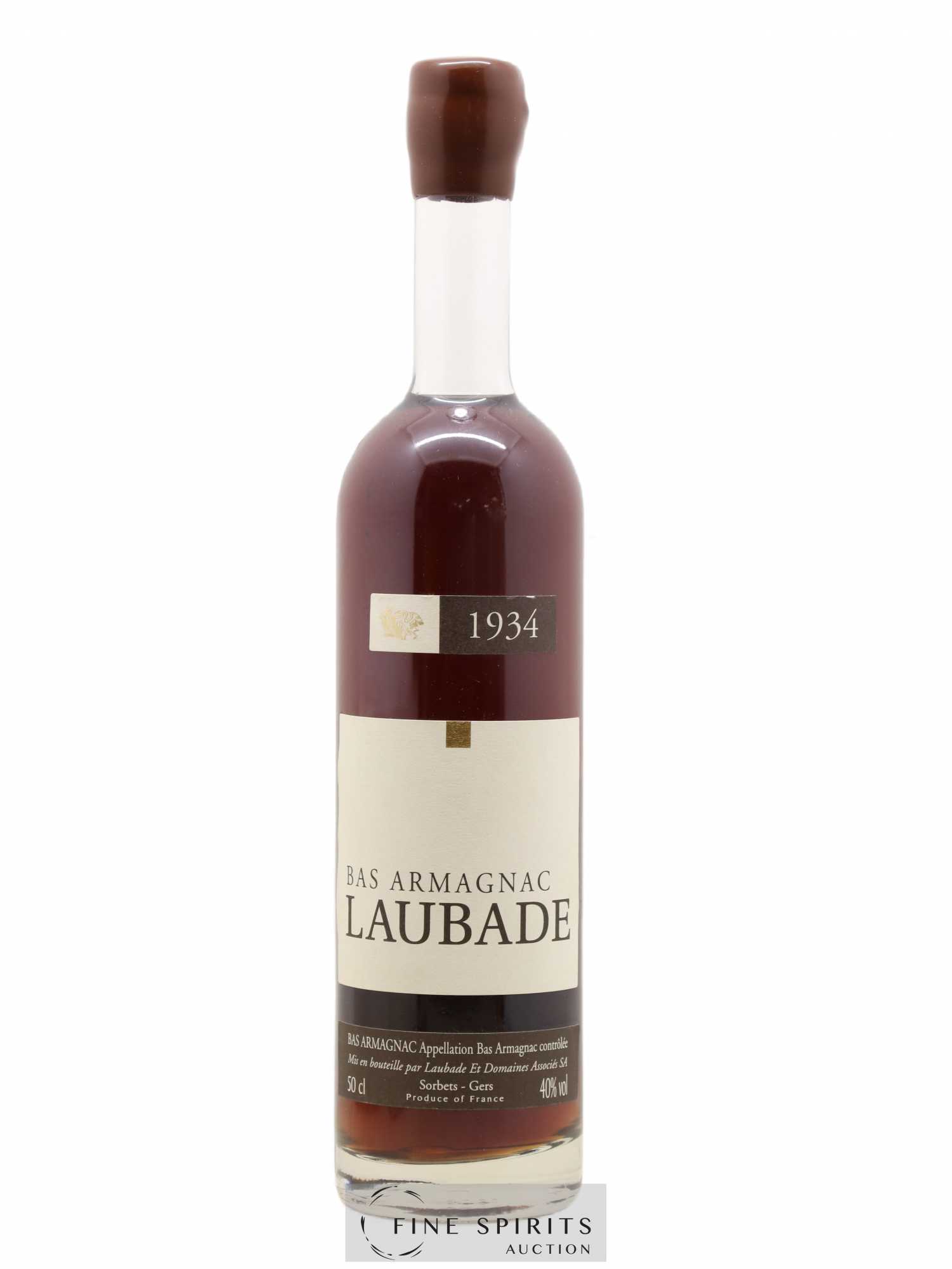 Laubade 1934 Of. bottled 2008