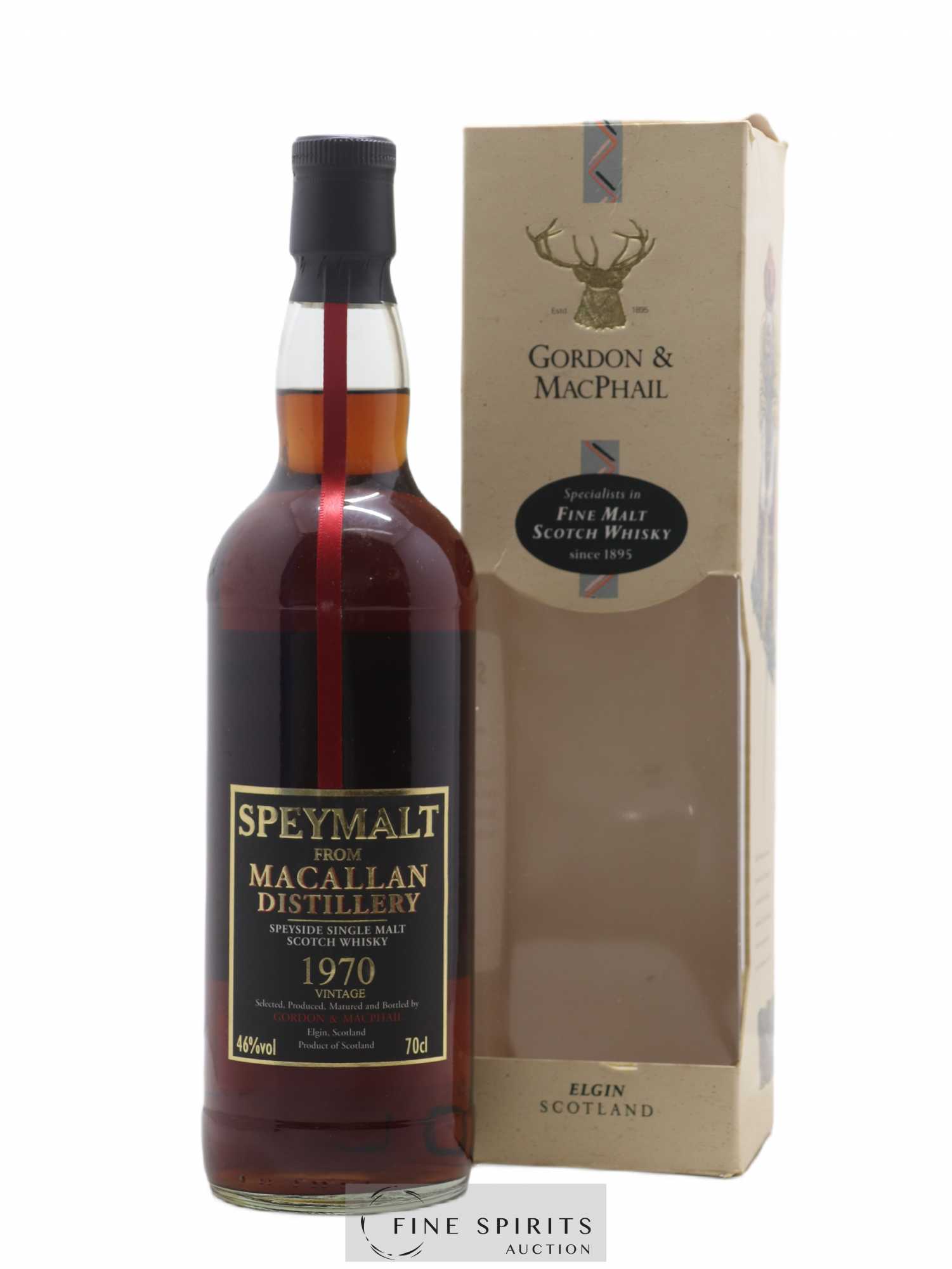 Speymalt From Macallan 1970 Gordon & Macphail 1st Fill Sherry Butt - Cask n°8326 - bottled 2009 LMDW