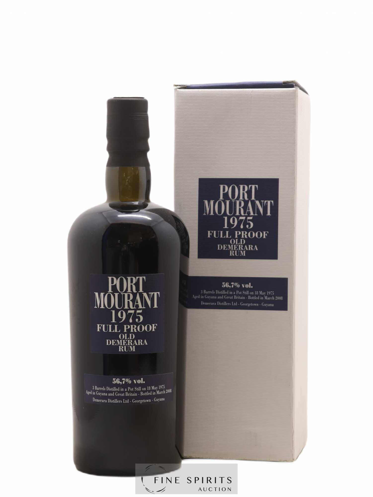 Port Mourant 33 years 1975 Velier Full Proof Barrels PM - One of 518 - bottled in 2008