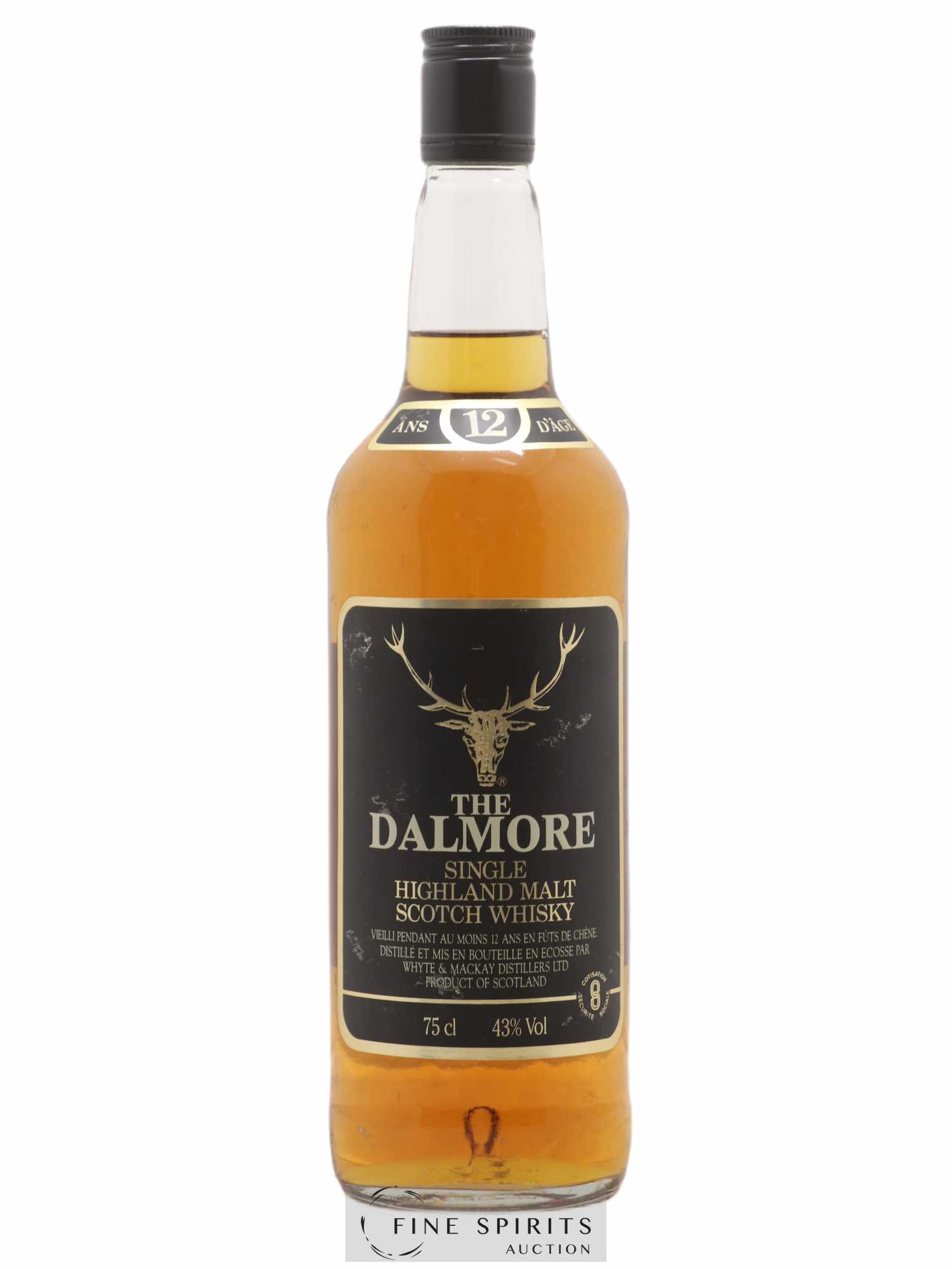 Dalmore 12 years Of. 75cl.