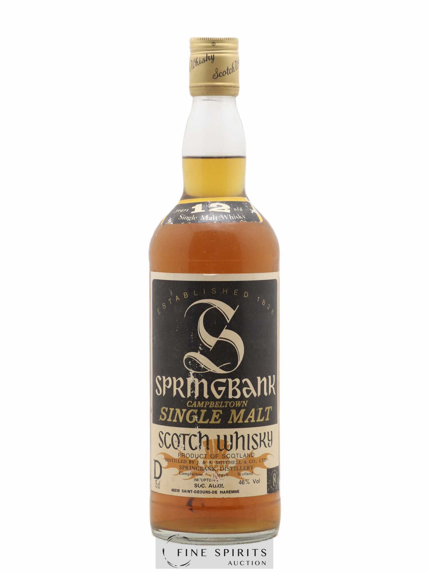 Springbank 12 years Of. Auxil Import