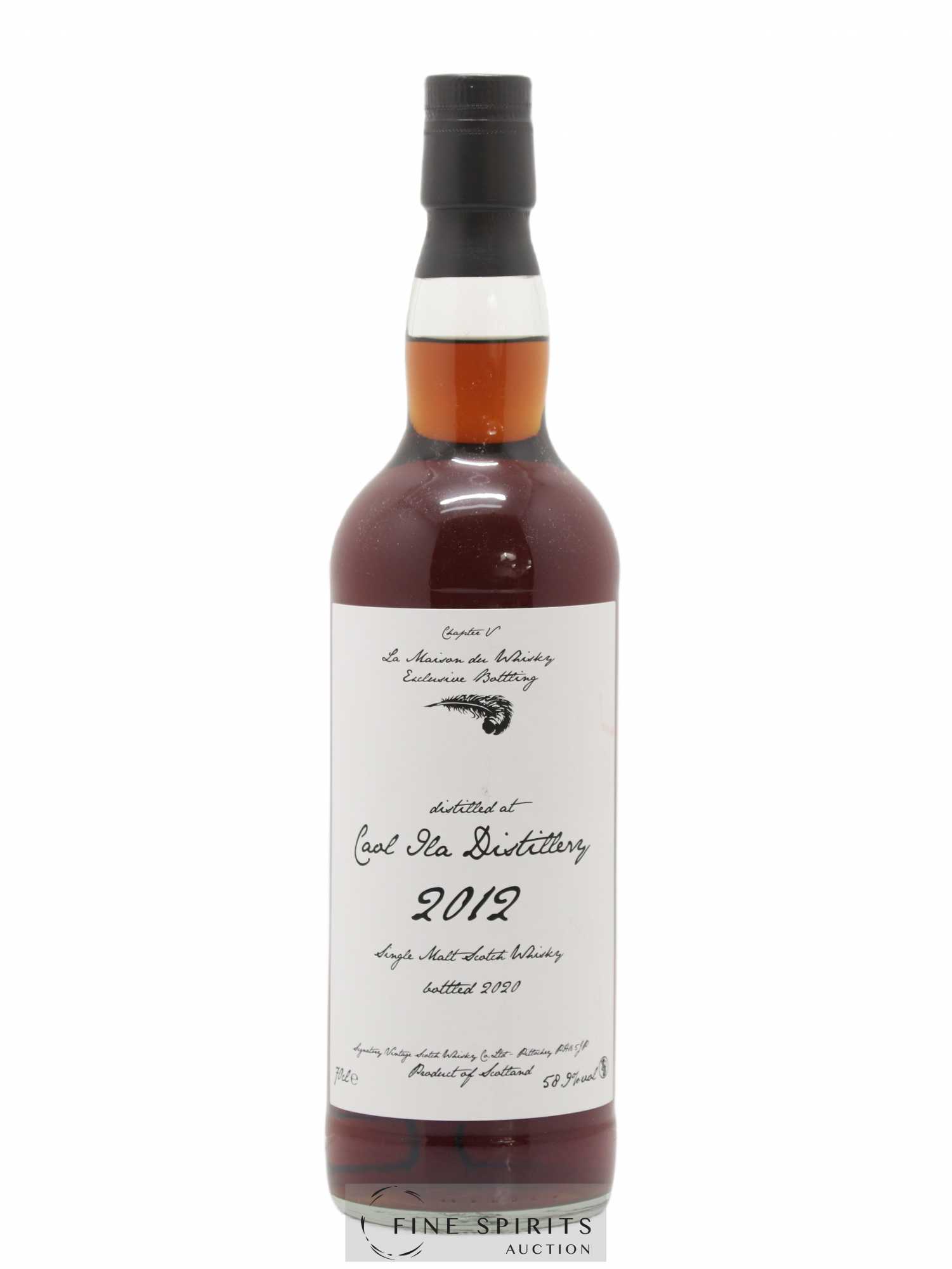 Caol Ila 2012 Signatory Vintage Chapter V Cask n° 9 - One of 450 - bottled 2020 LMDW