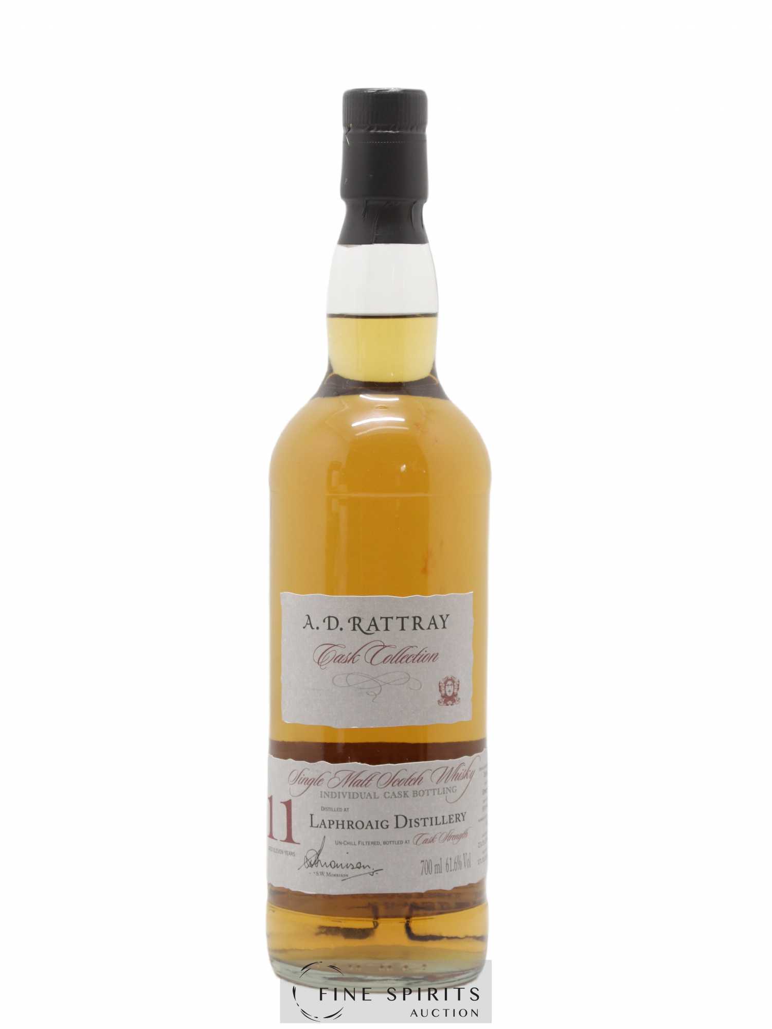 Laphroaig 11 years 1998 A.D. Rattray Cask n°800044 - One of 616 - bottled 2010 Cask Collection