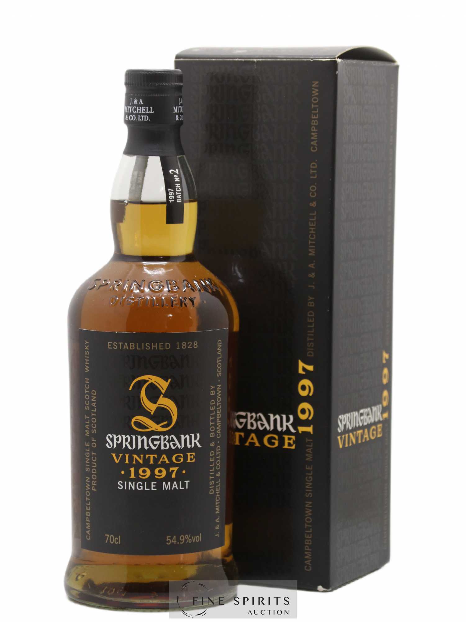 Springbank 1997 Of. Vintage Batch n°2 - bottled 2008