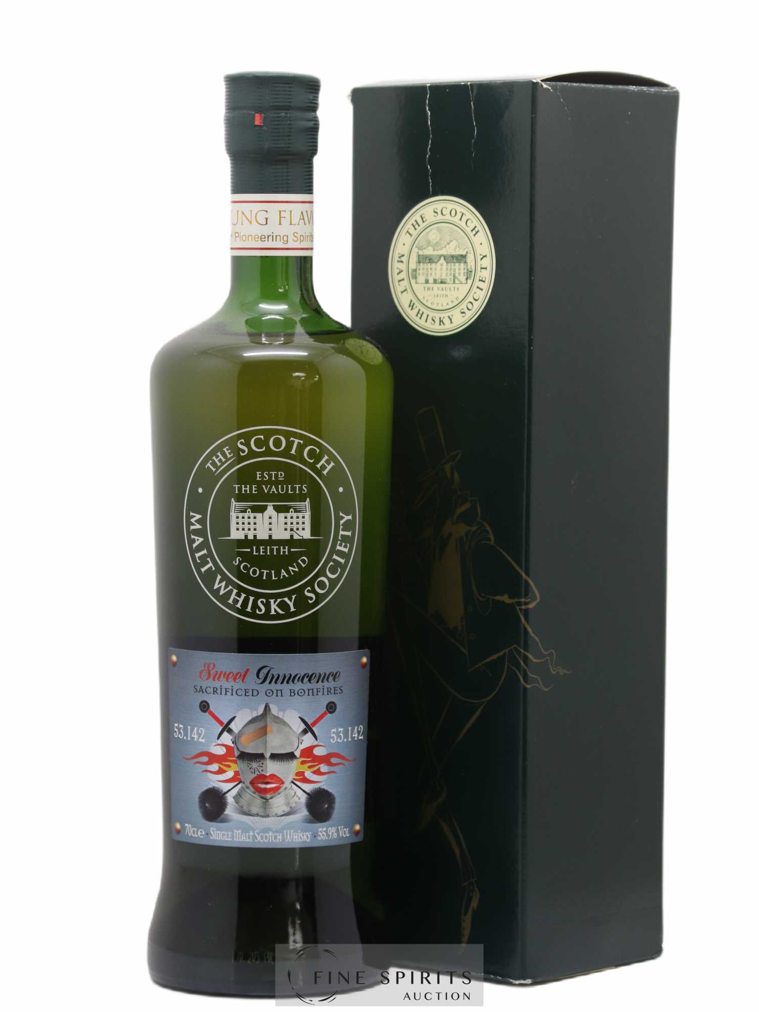 Sweet Innocence Sacrified on Bonfires 20 years 1989 The Scotch Malt Whisky Society Cask n°53.142 - One of 209 - bottled 2010