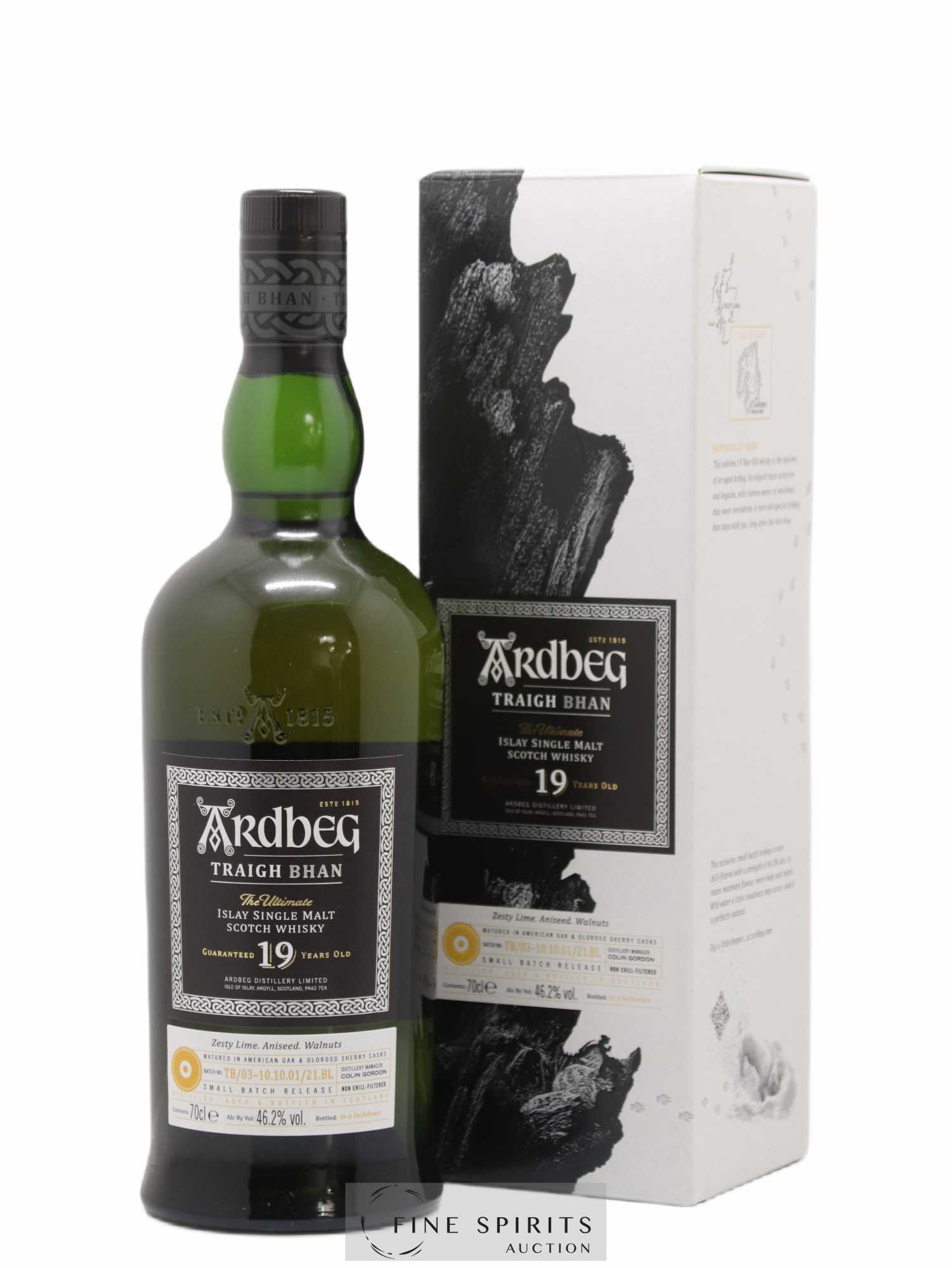 Ardbeg 19 years Of. Traigh Bhan TB-03-10.10.01-21.BL The Ultimate