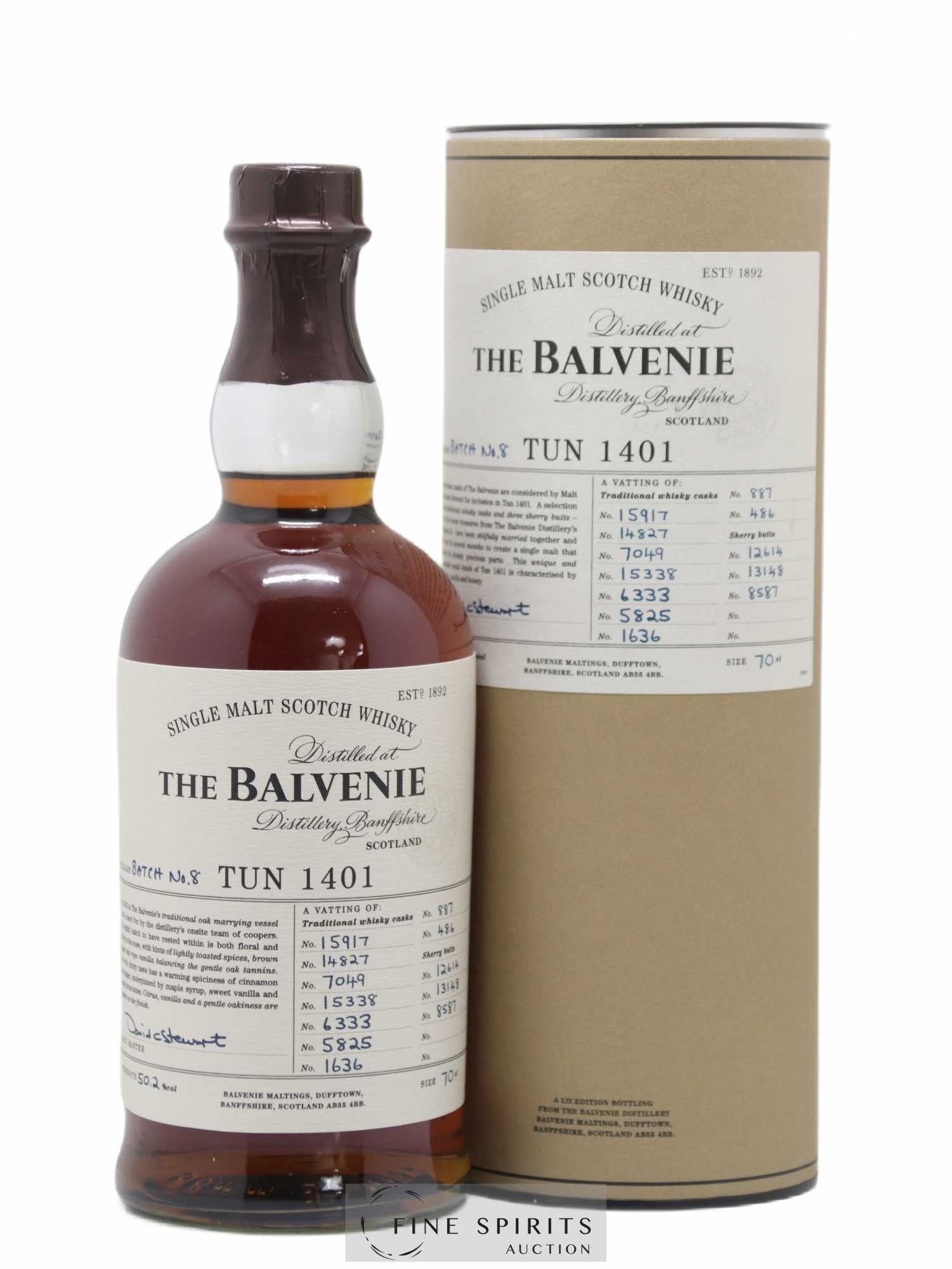 Balvenie (The) Of. Tun 1401 Batch 8