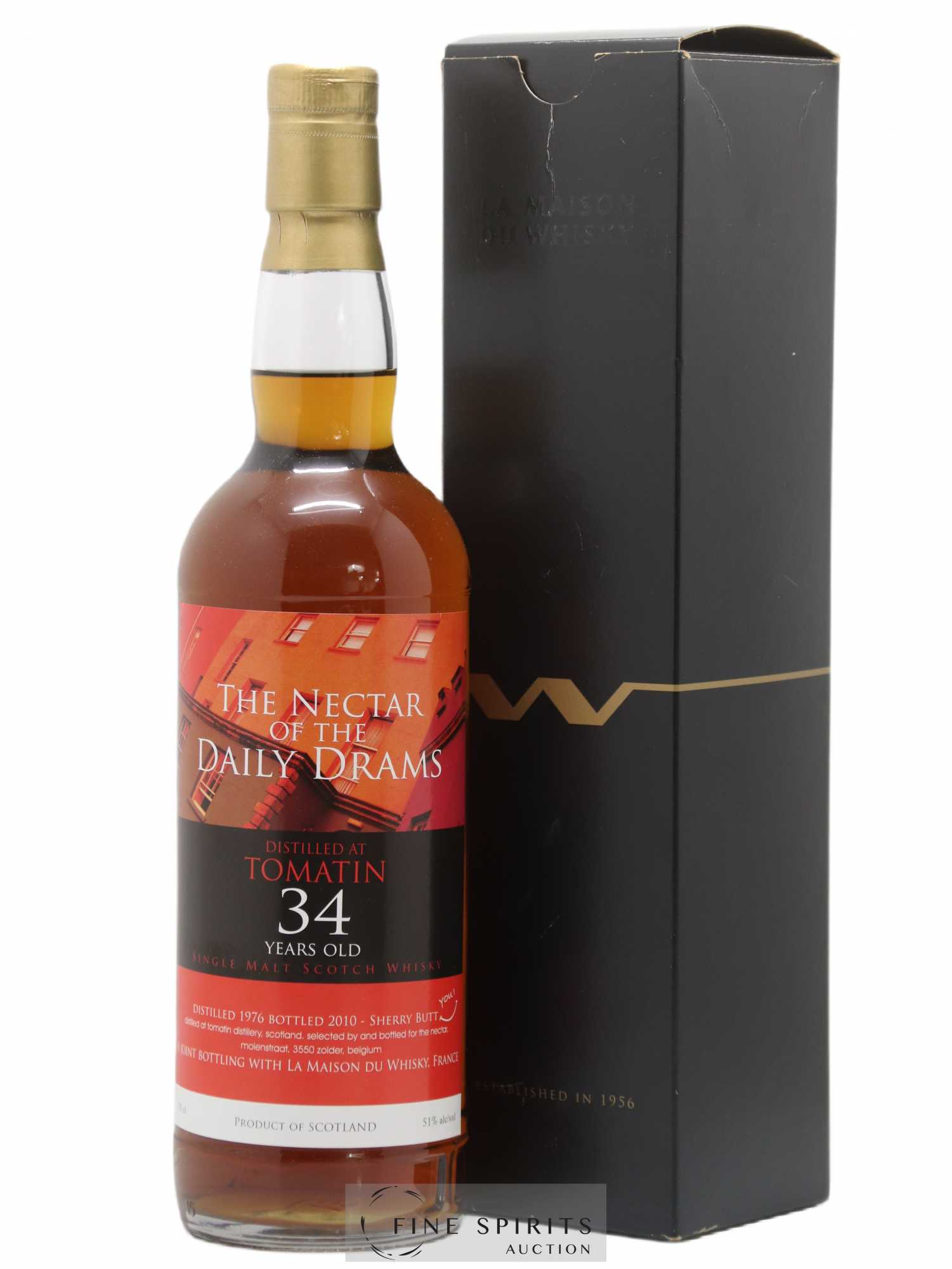 Tomatin 34 years 1976 The Nectar Of The Daily Drams bottled 2010 Joint Bottling LMDW