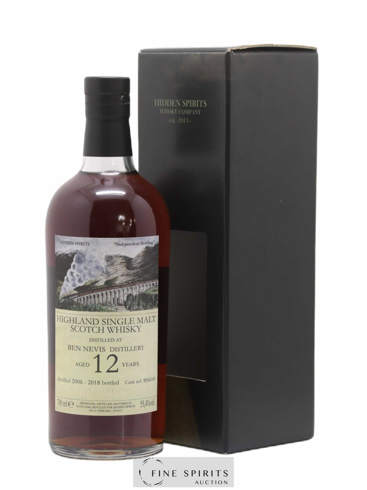 Ben Nevis 12 years 2006 Hidden Spirits Highproof Cask Ref. BN618 - bottled 2018