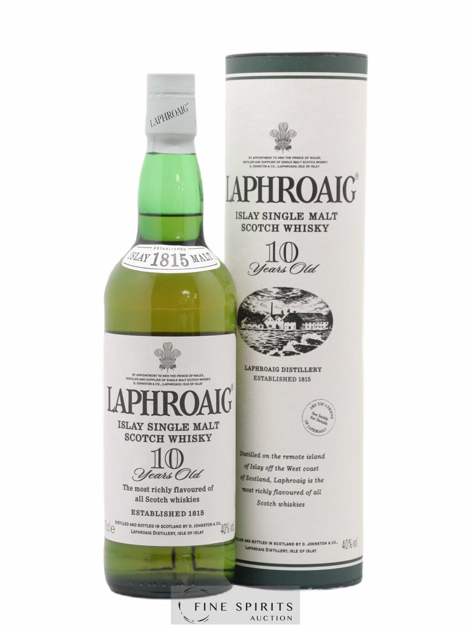 Laphroaig 10 years Of. before 2013 70cl.