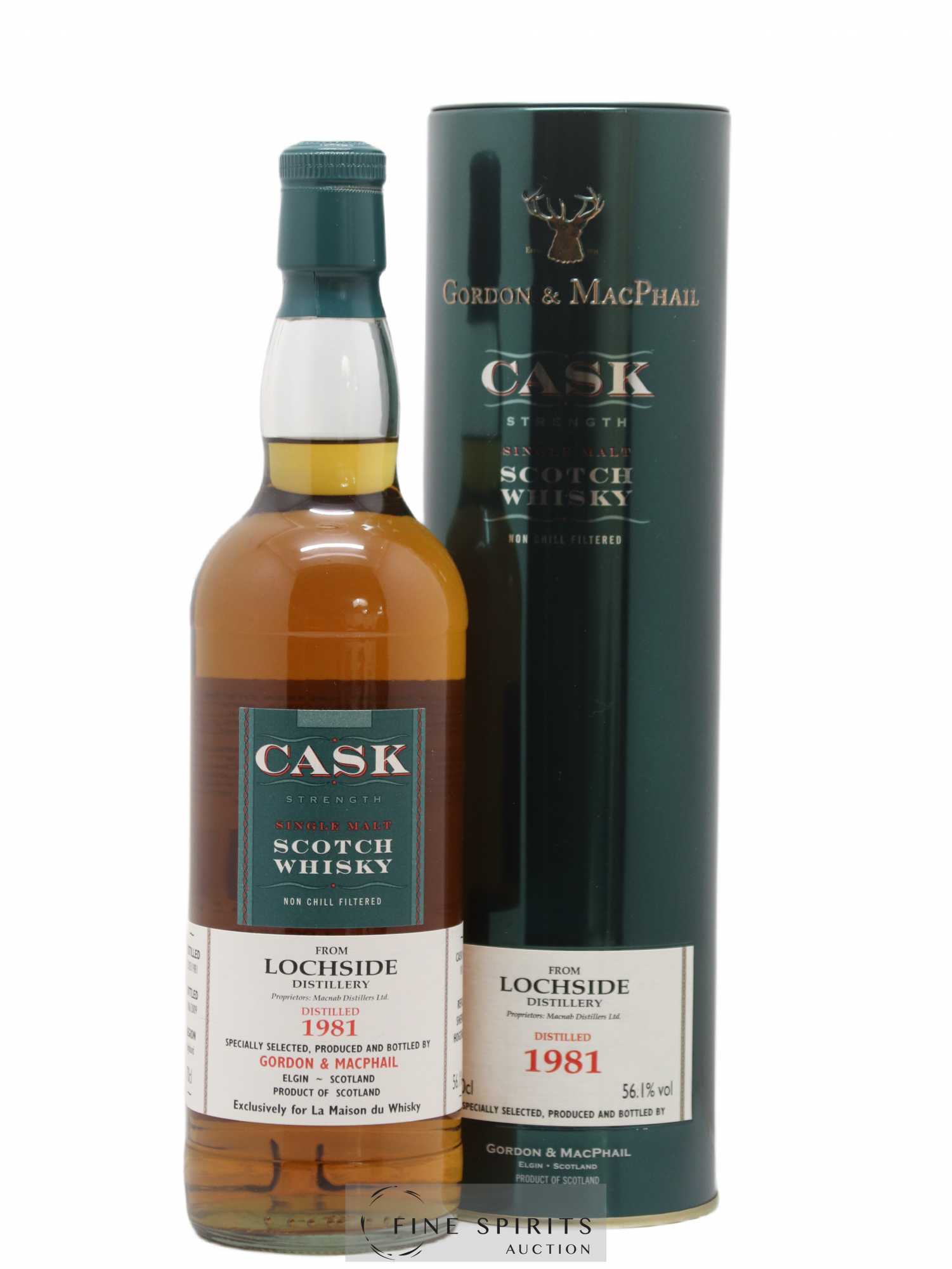 Lochside 1981 Gordon & Macphail Cask n°803 - bottled 2009 LMDW