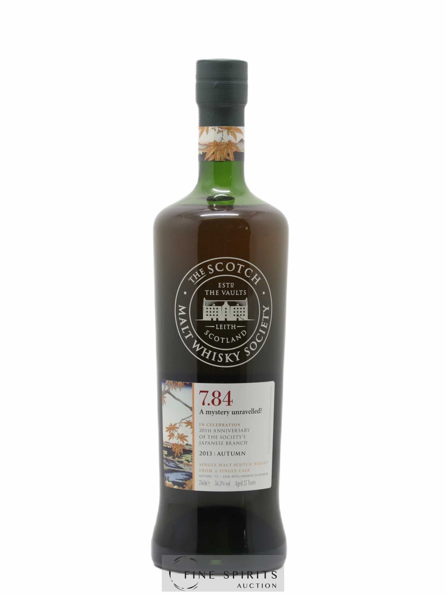 A Mystery Unravelled 1985 The Scotch Malt Whisky Society Cask n°7.84 - One of 173 - bottled 2013