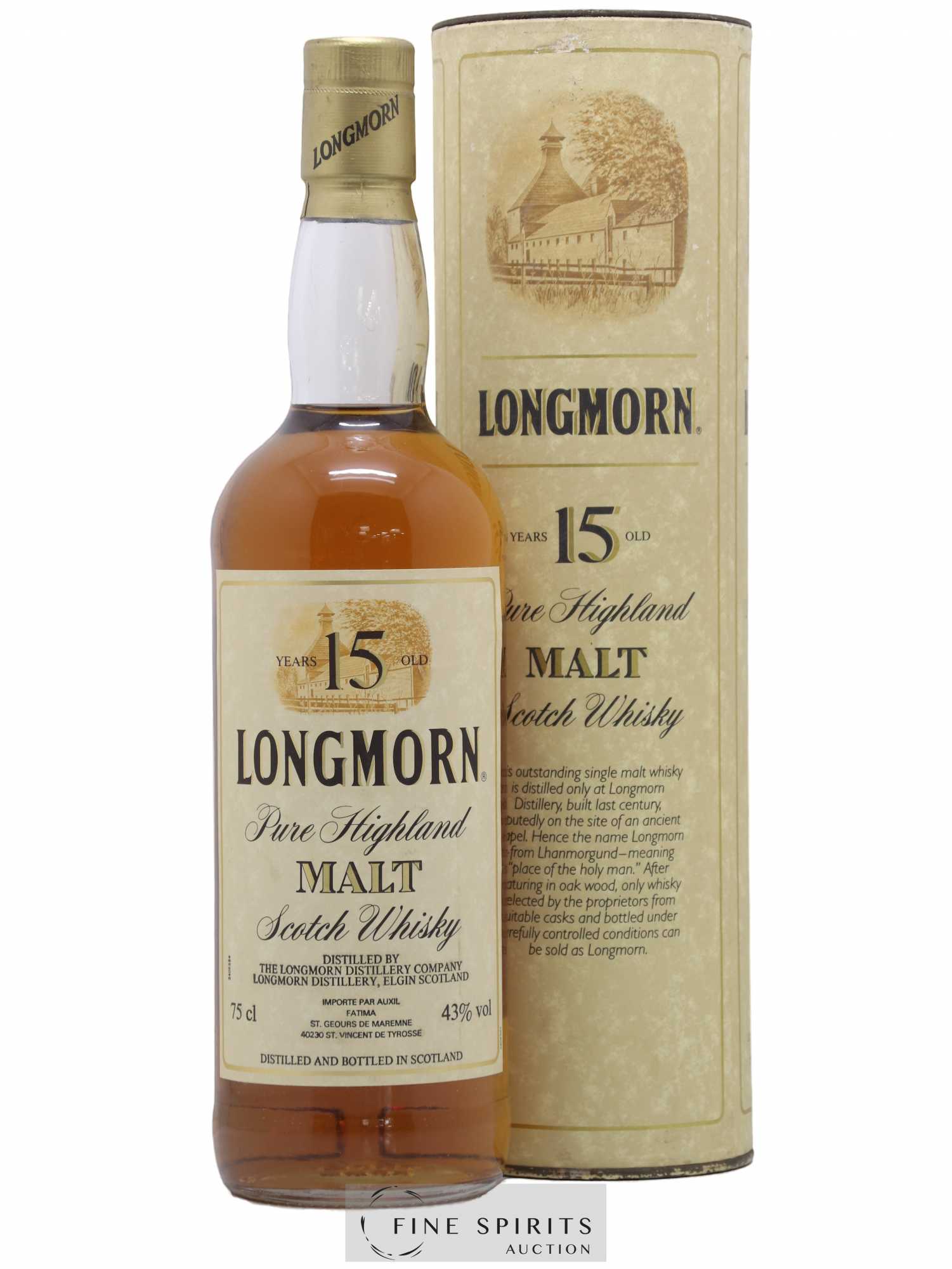 Longmorn 15 years Of. Auxil Import