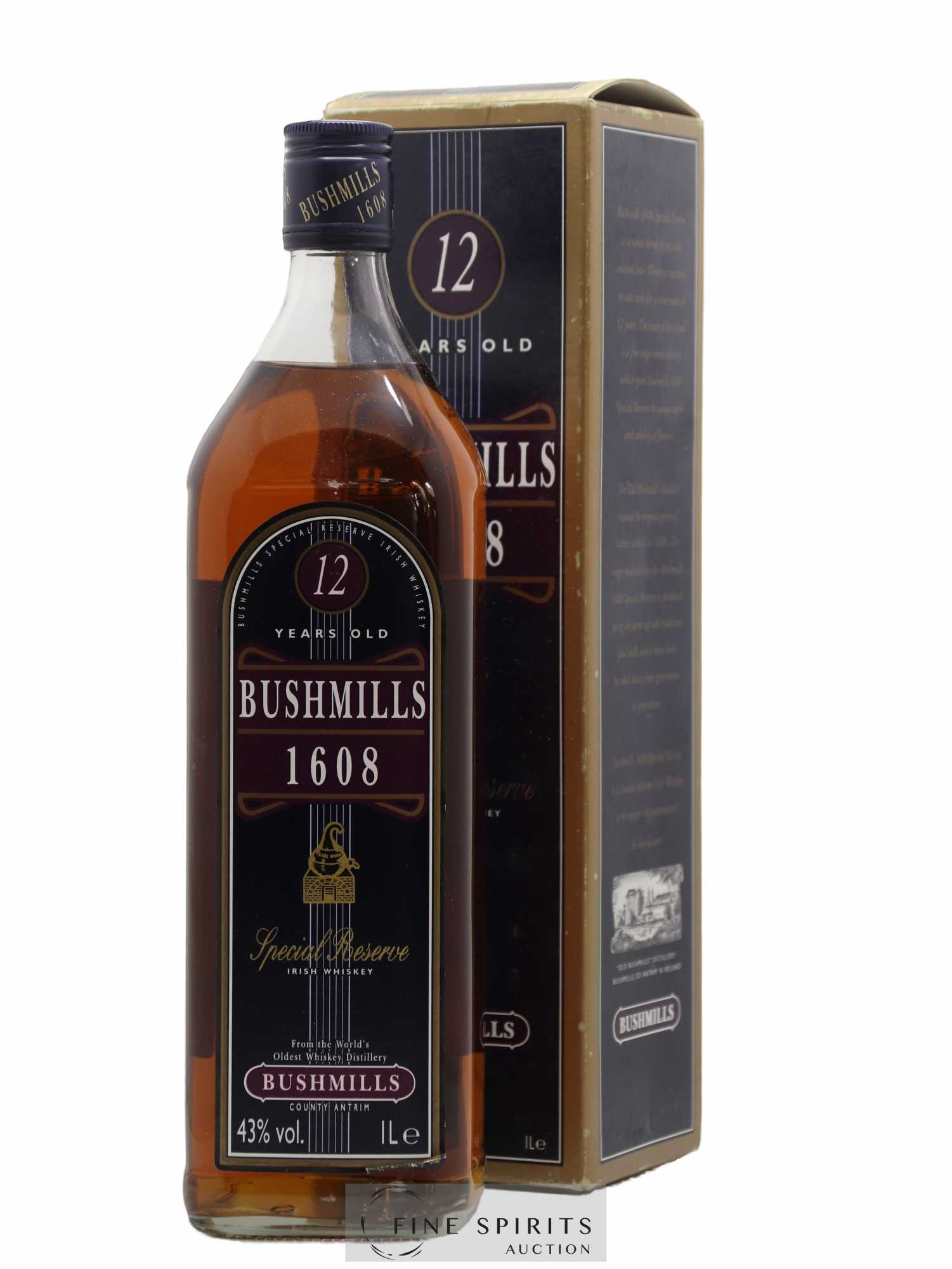 Bushmills 12 years Of. Special Reserve