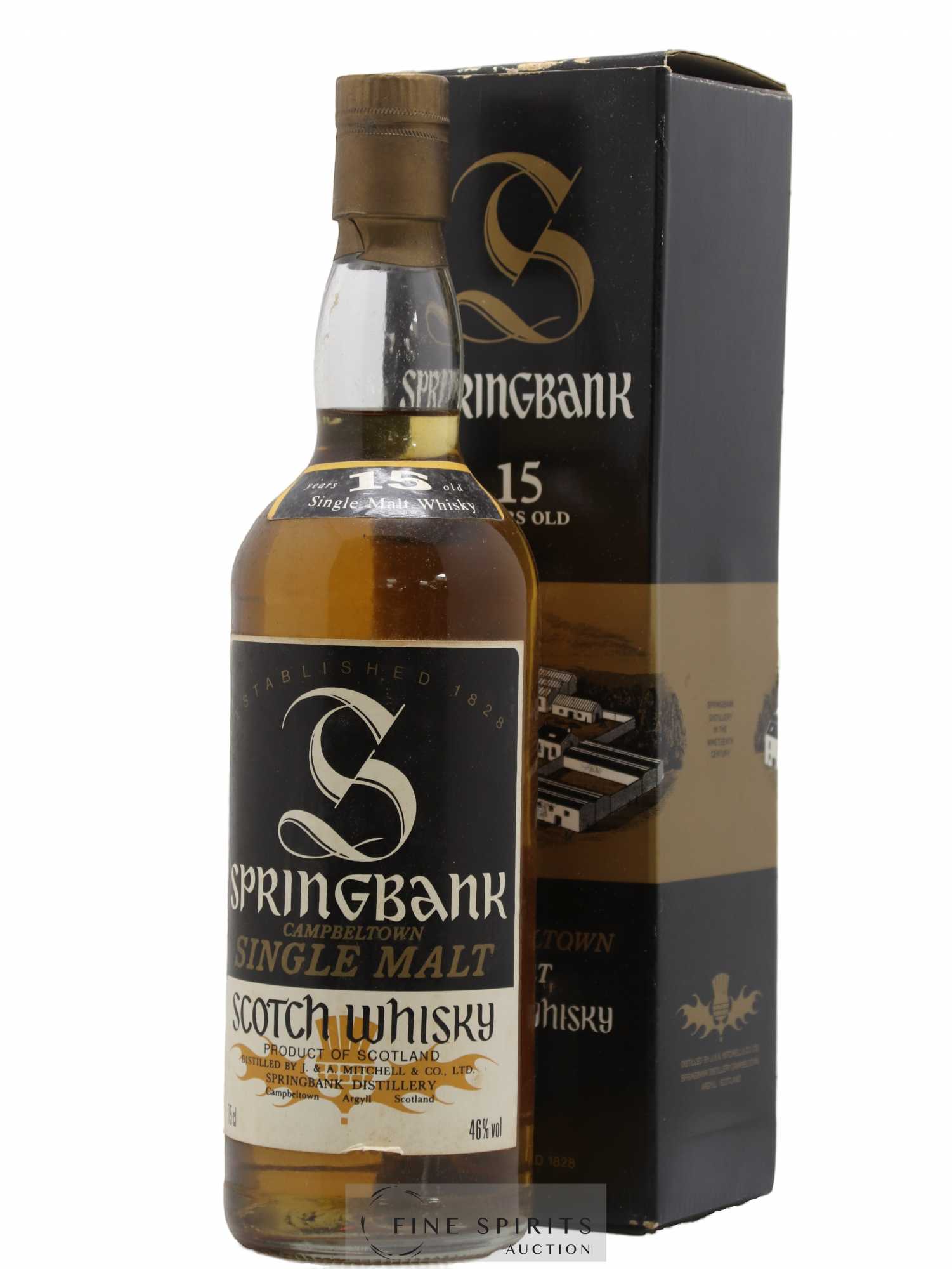 Springbank 15 years Of. Parchment Label