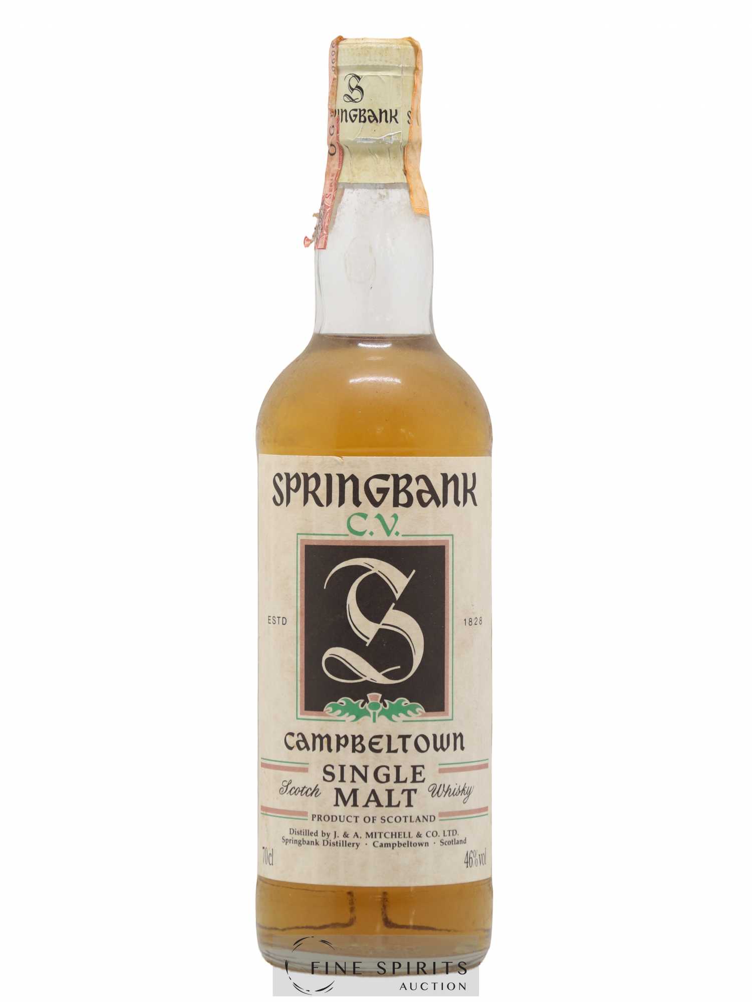 Springbank Of. C.V. White label