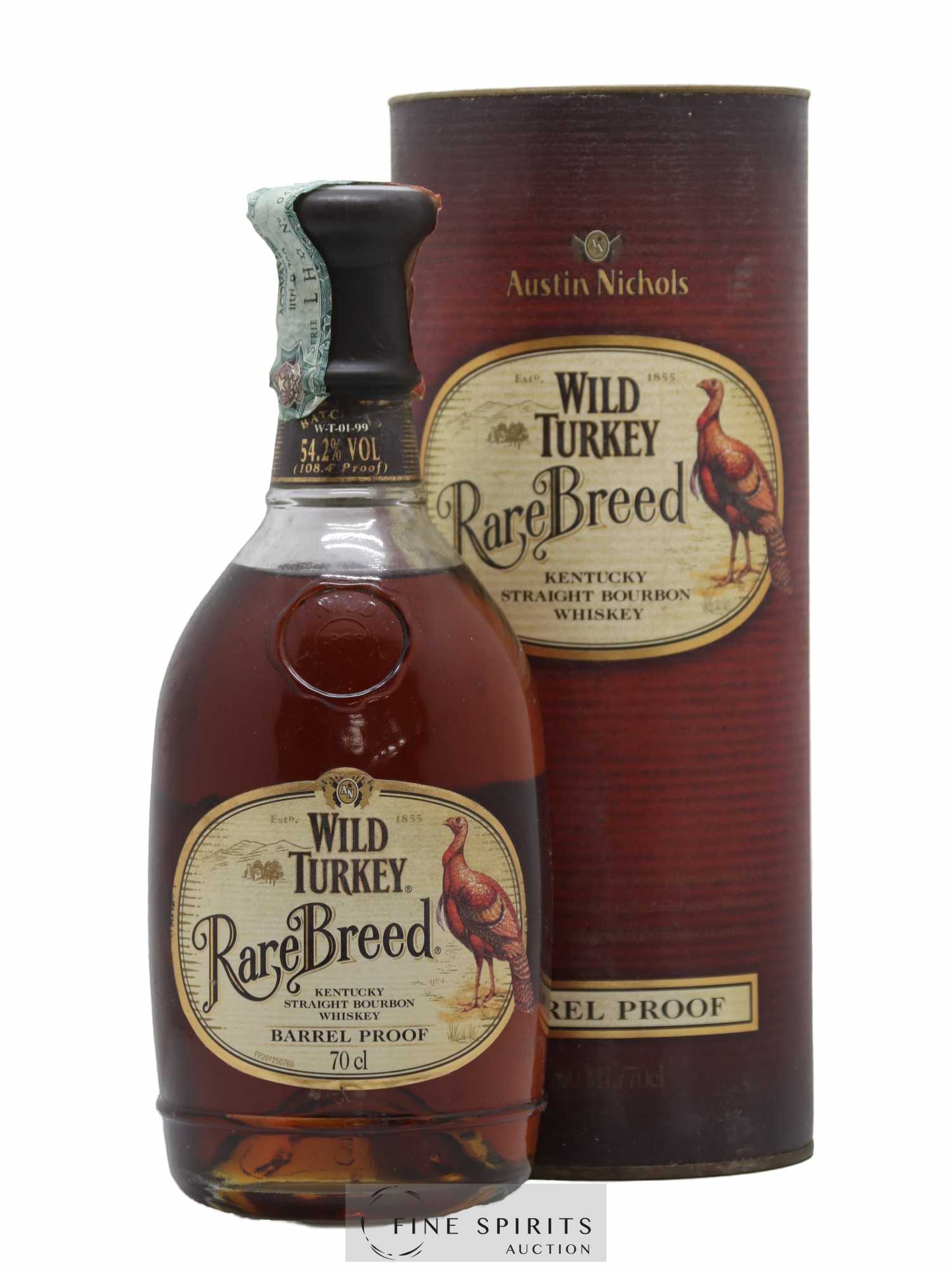 Wild Turkey Of. Rare Breed Barrel Proof