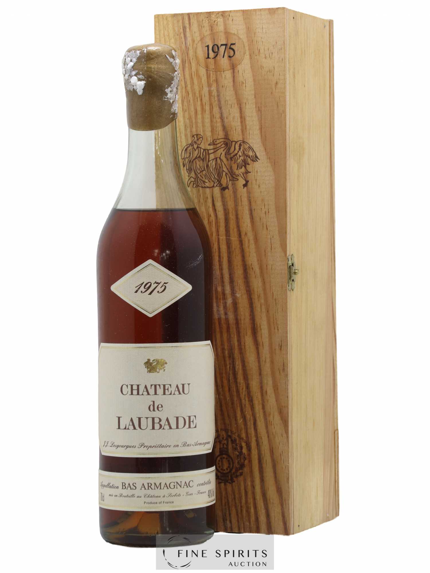 Château de Laubade 1975 Of. bottled 1990