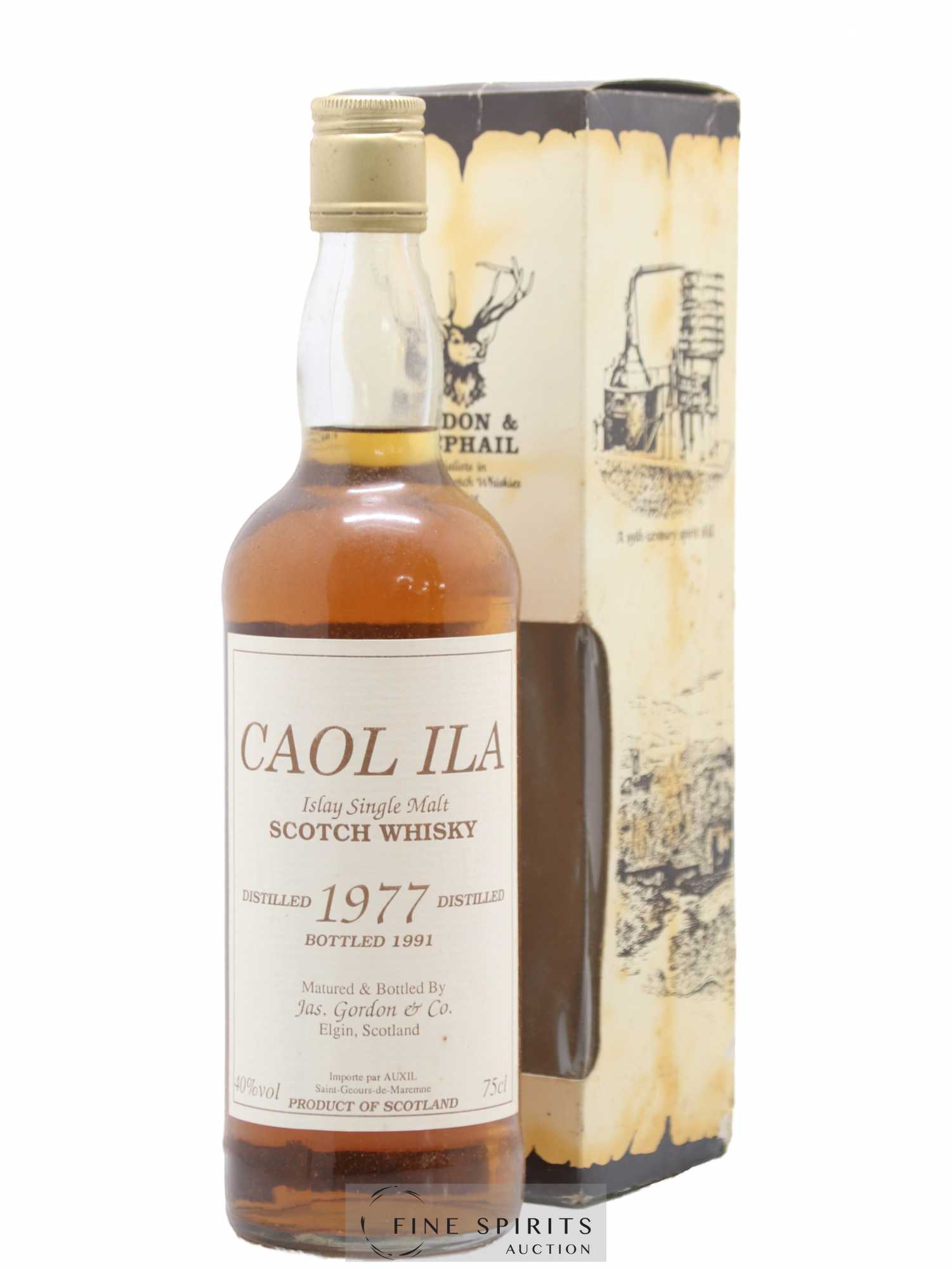 Caol Ila 1977 Jas. Gordon & Co. bottled 1991