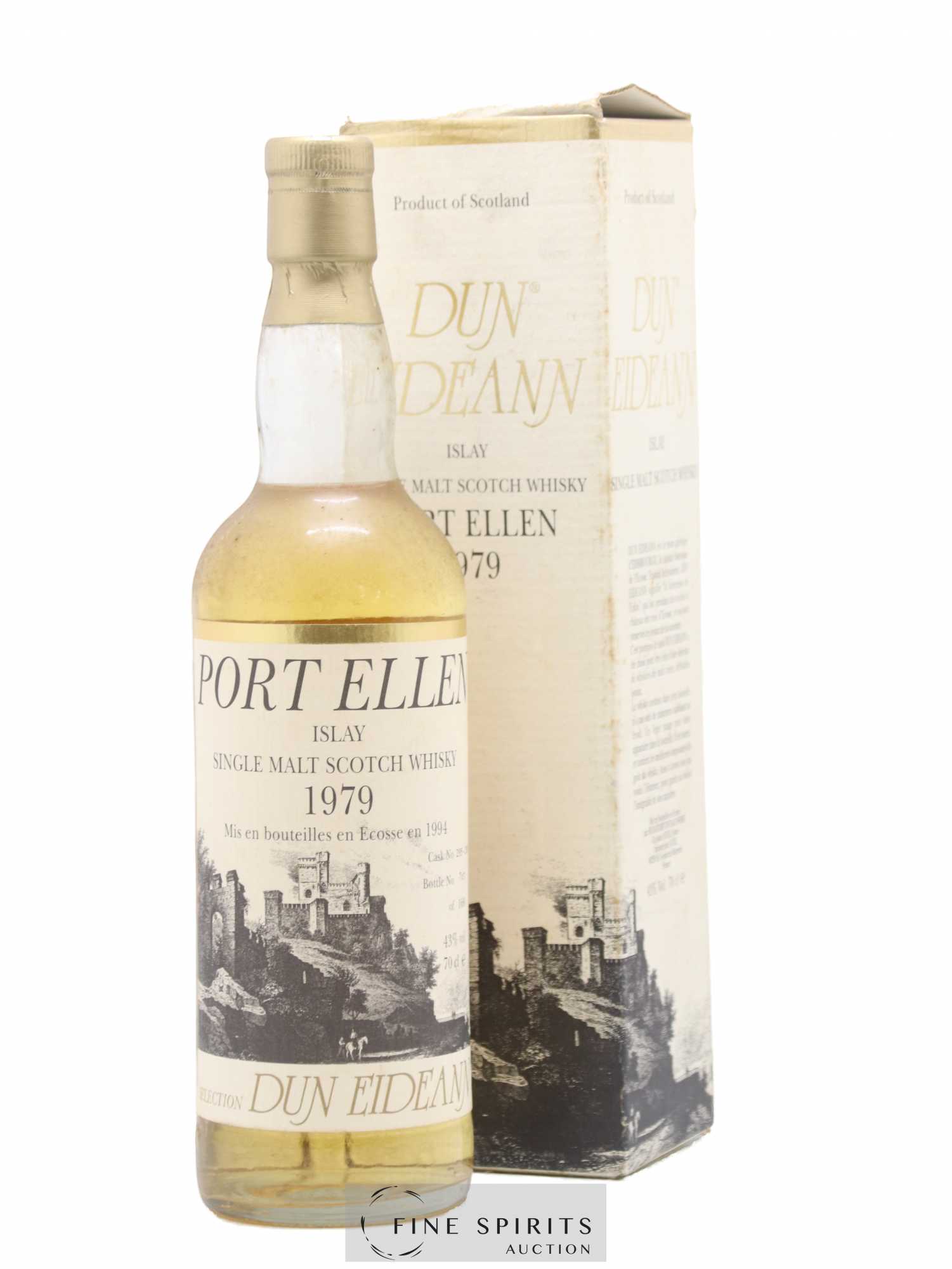 Port Ellen 1979 Signatory Vintage Dun Eidean Casks n°295-298 - One of 1680 - bottled 1994 Auxil Import