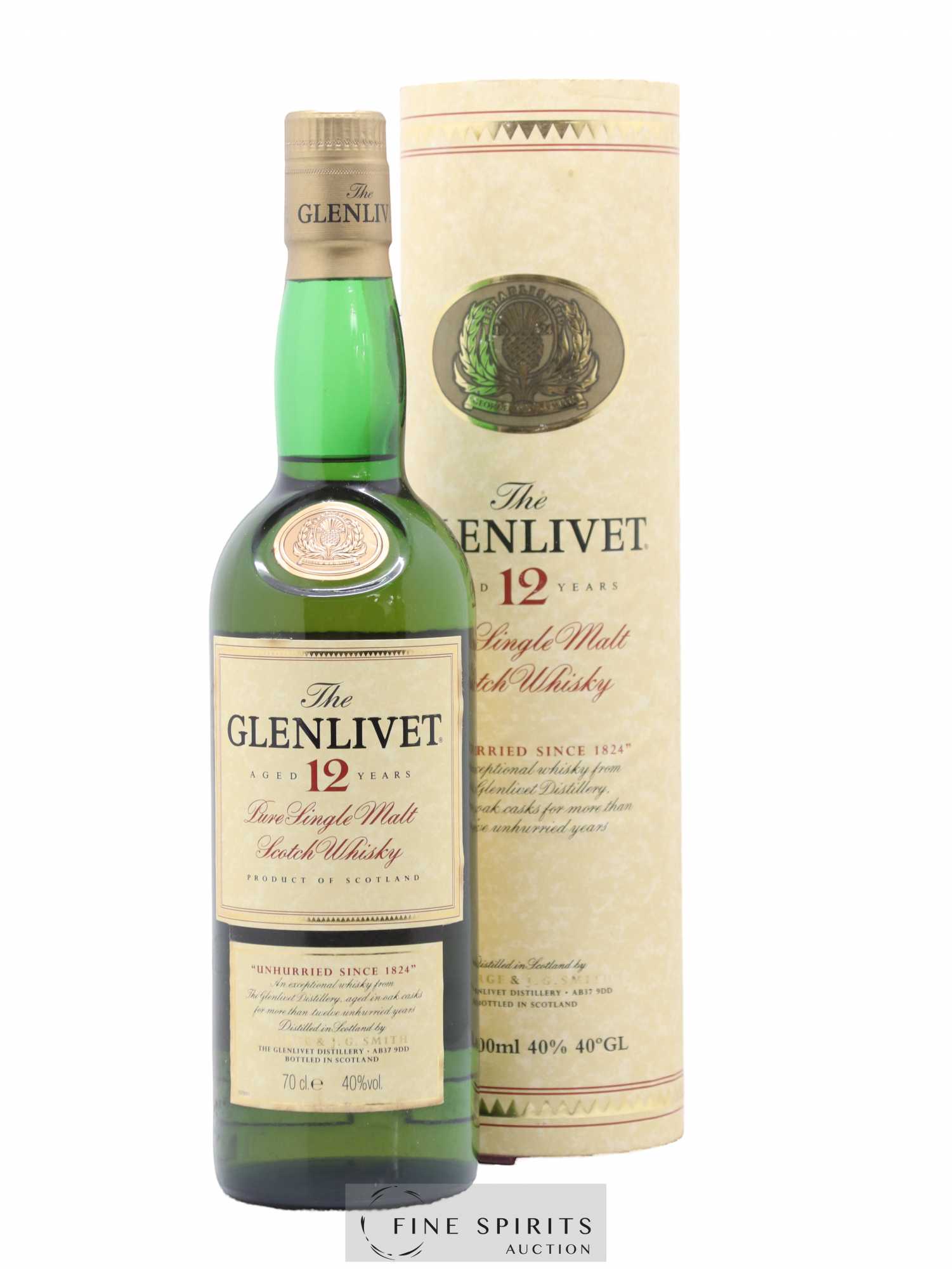 Glenlivet (The) 12 years Of. Unhurried since 1824