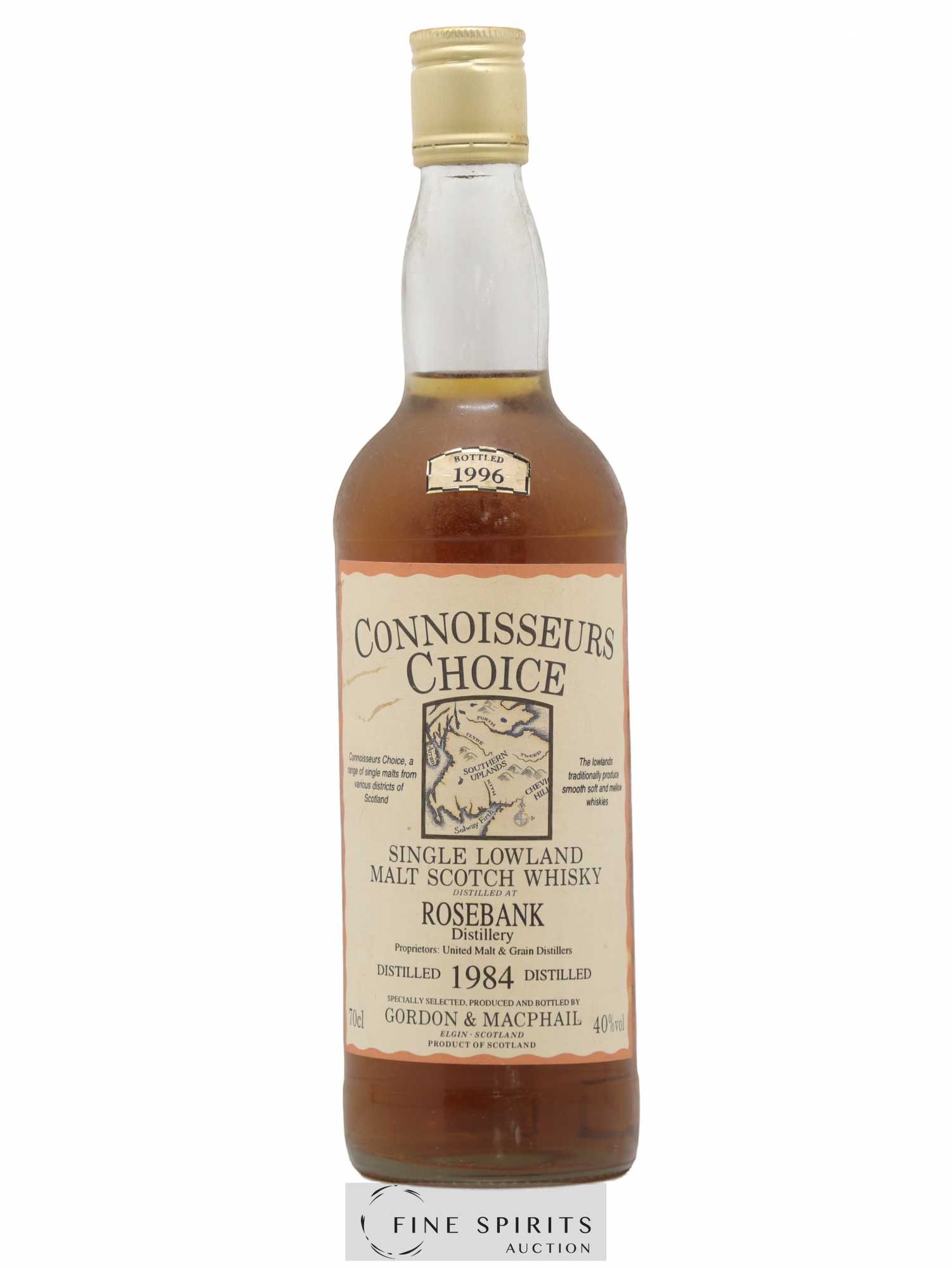 Rosebank 1984 Gordon & Macphail bottled 1996 Connoisseurs Choice