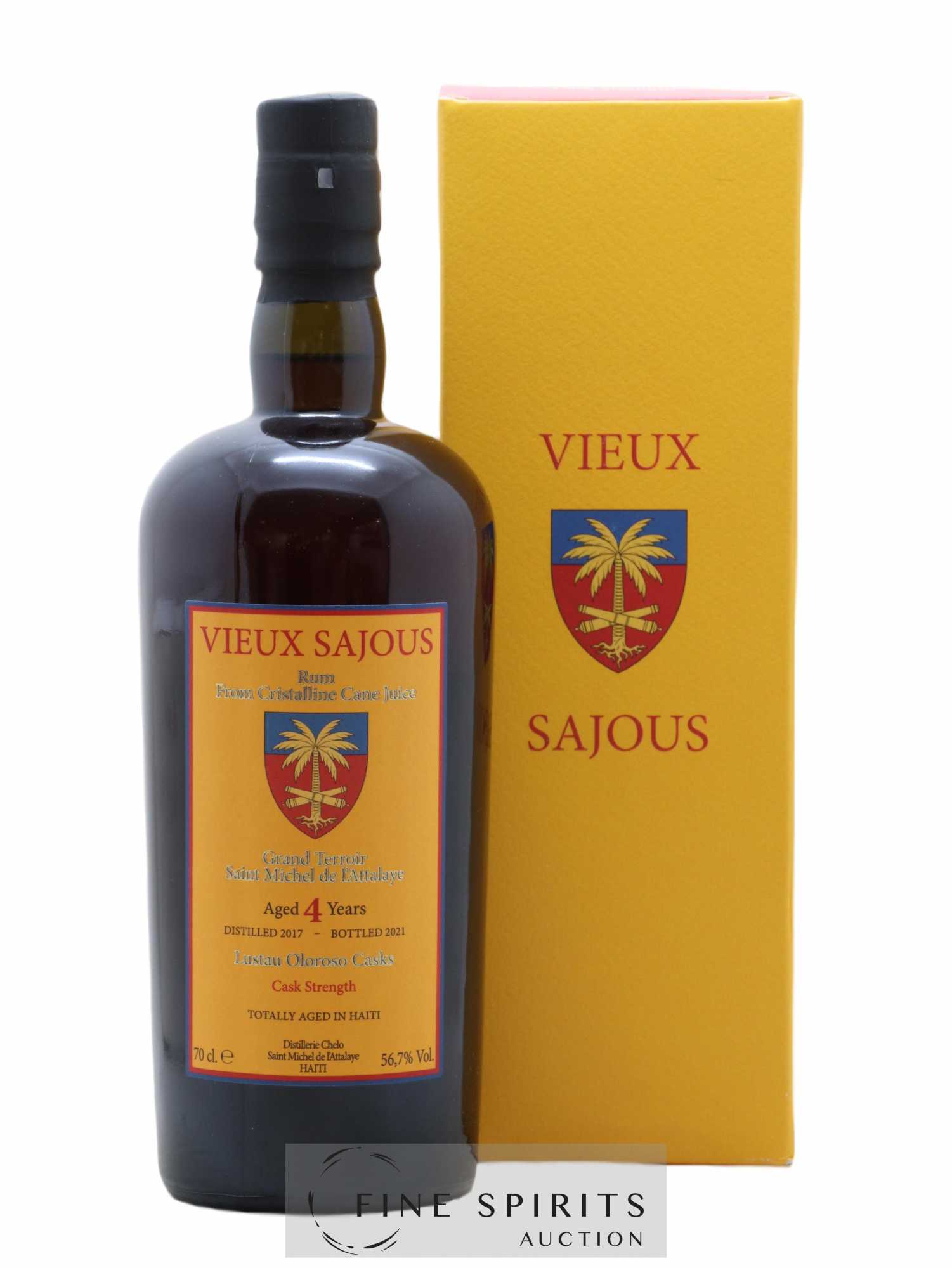 Vieux Sajous 4 years 2017 Of. Lustau Oloroso Casks - bottled 2021