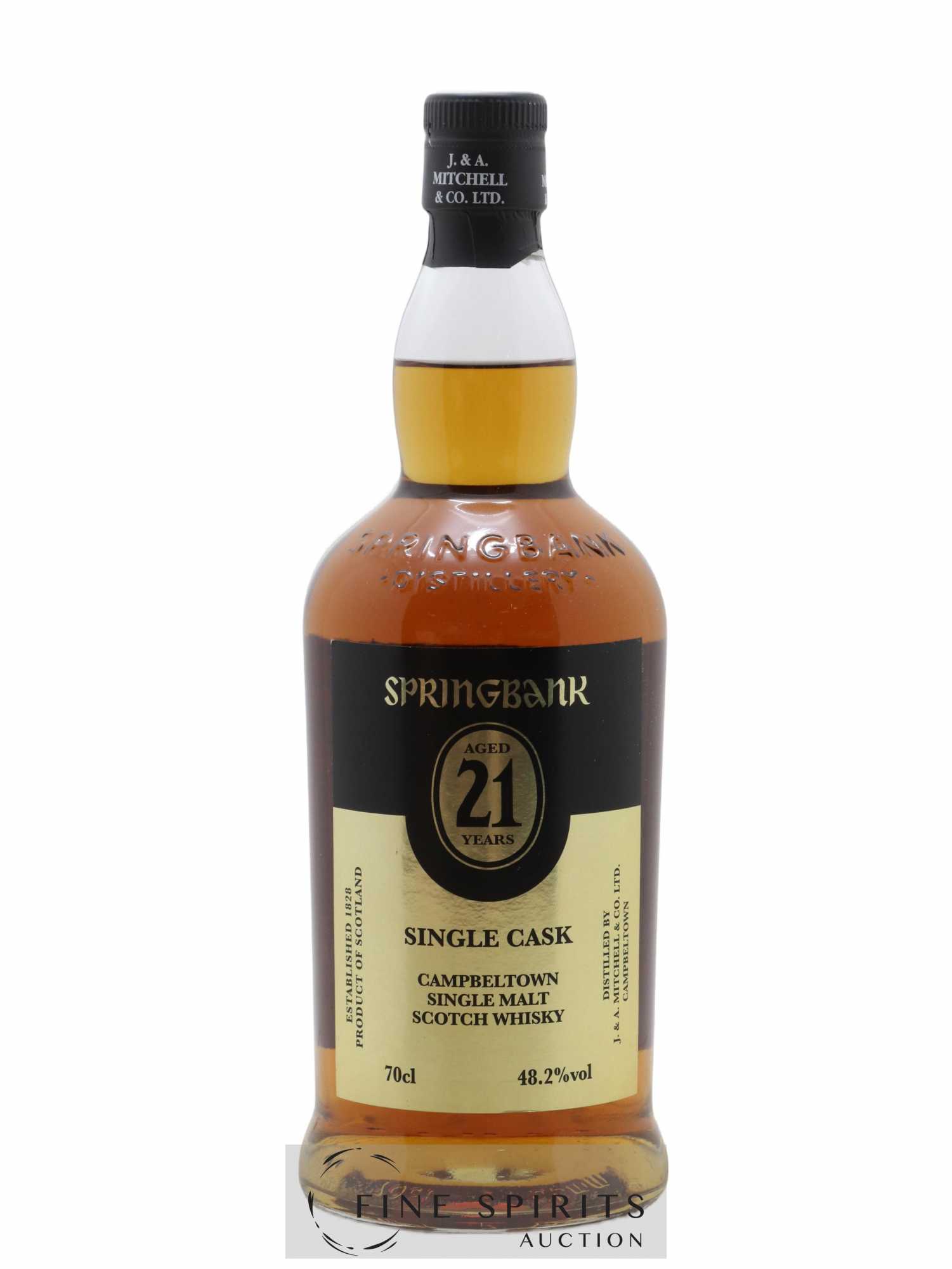 Springbank 21 years Of. Single Cask One of 336 Dugas Exclusivité