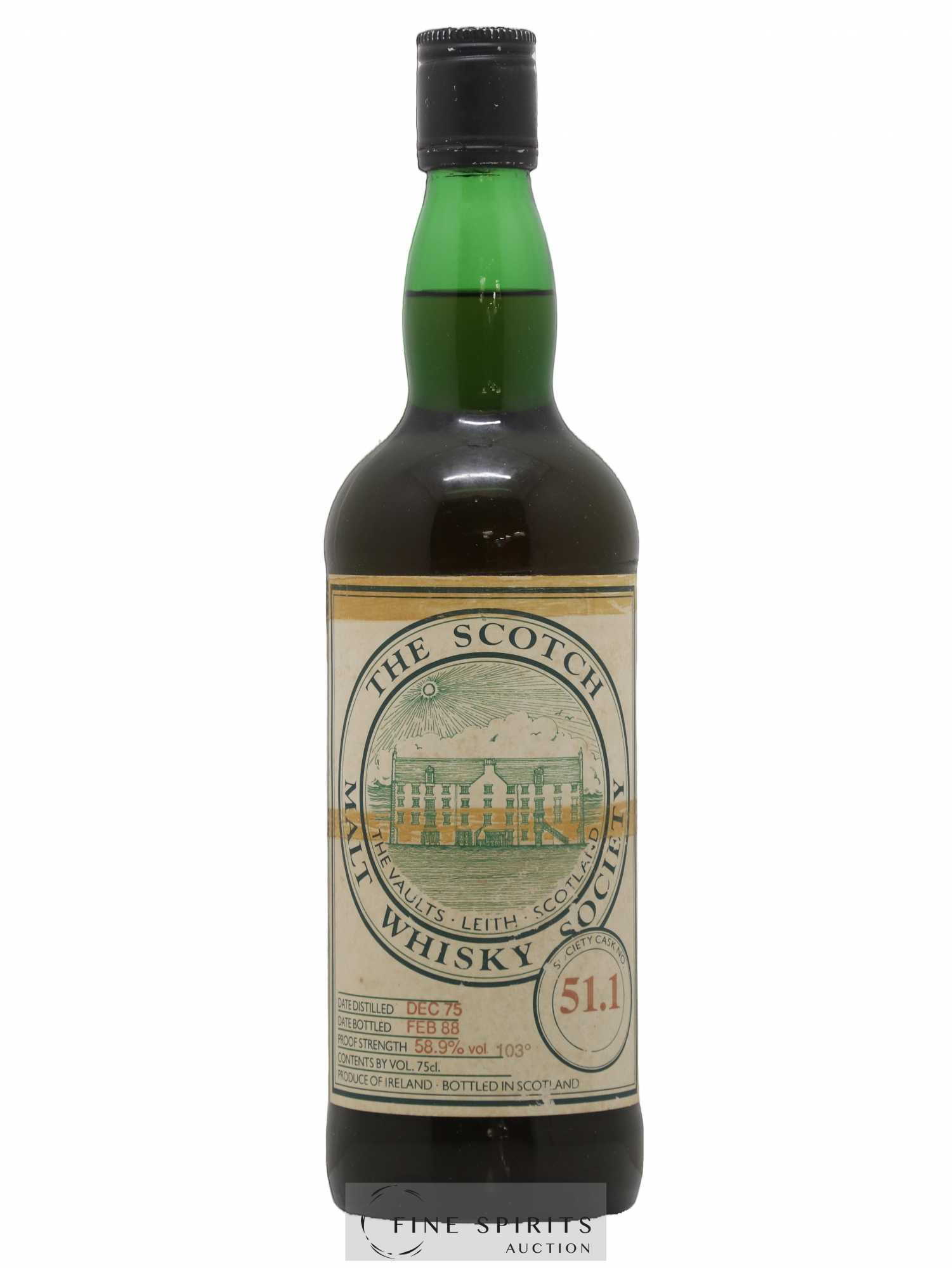 Bushmills 1975 The Scotch Malt Whisky Society Cask n°51.1 - bottled 1988