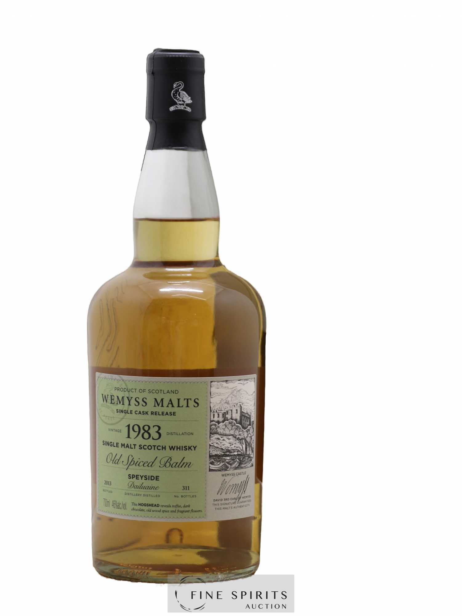 Dailuaine 1983 Wemyss Malts Old Spiced Balm One of 311 - bottled 2013