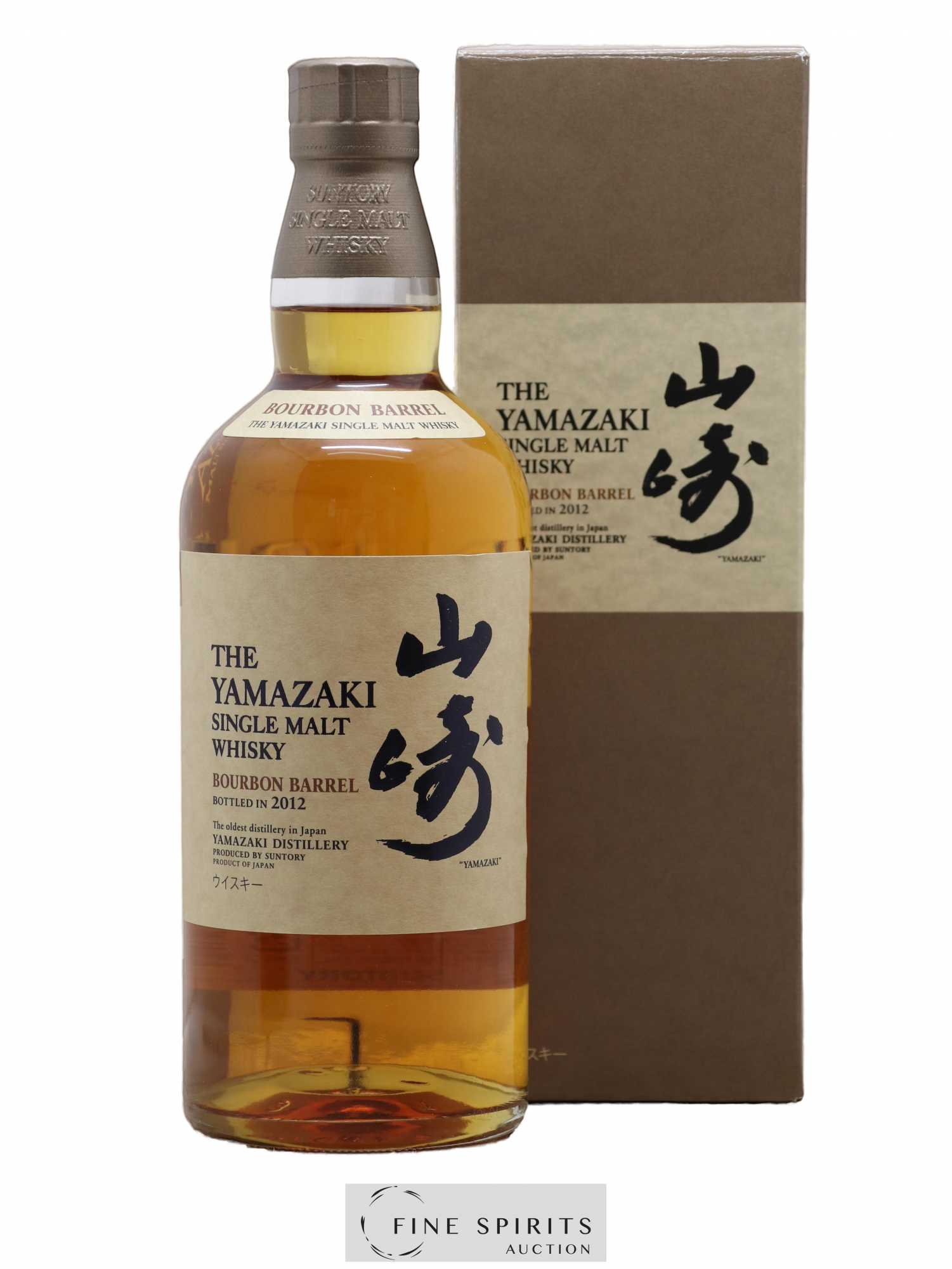 Yamazaki Of. Bourbon Barrel bottled 2012 Suntory