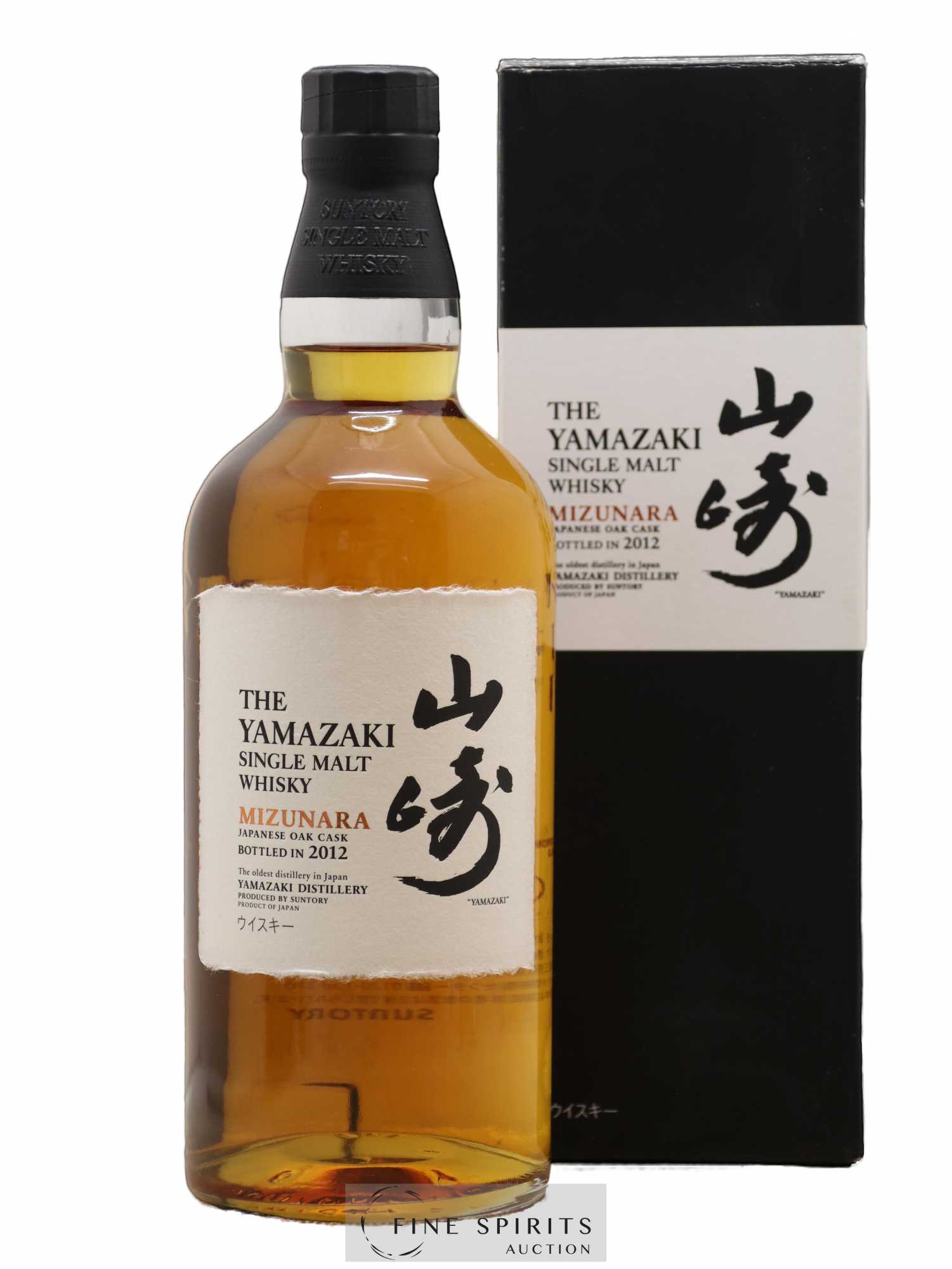 Yamazaki Of. Mizunara Japanese Oak Cask bottled 2012 Suntory