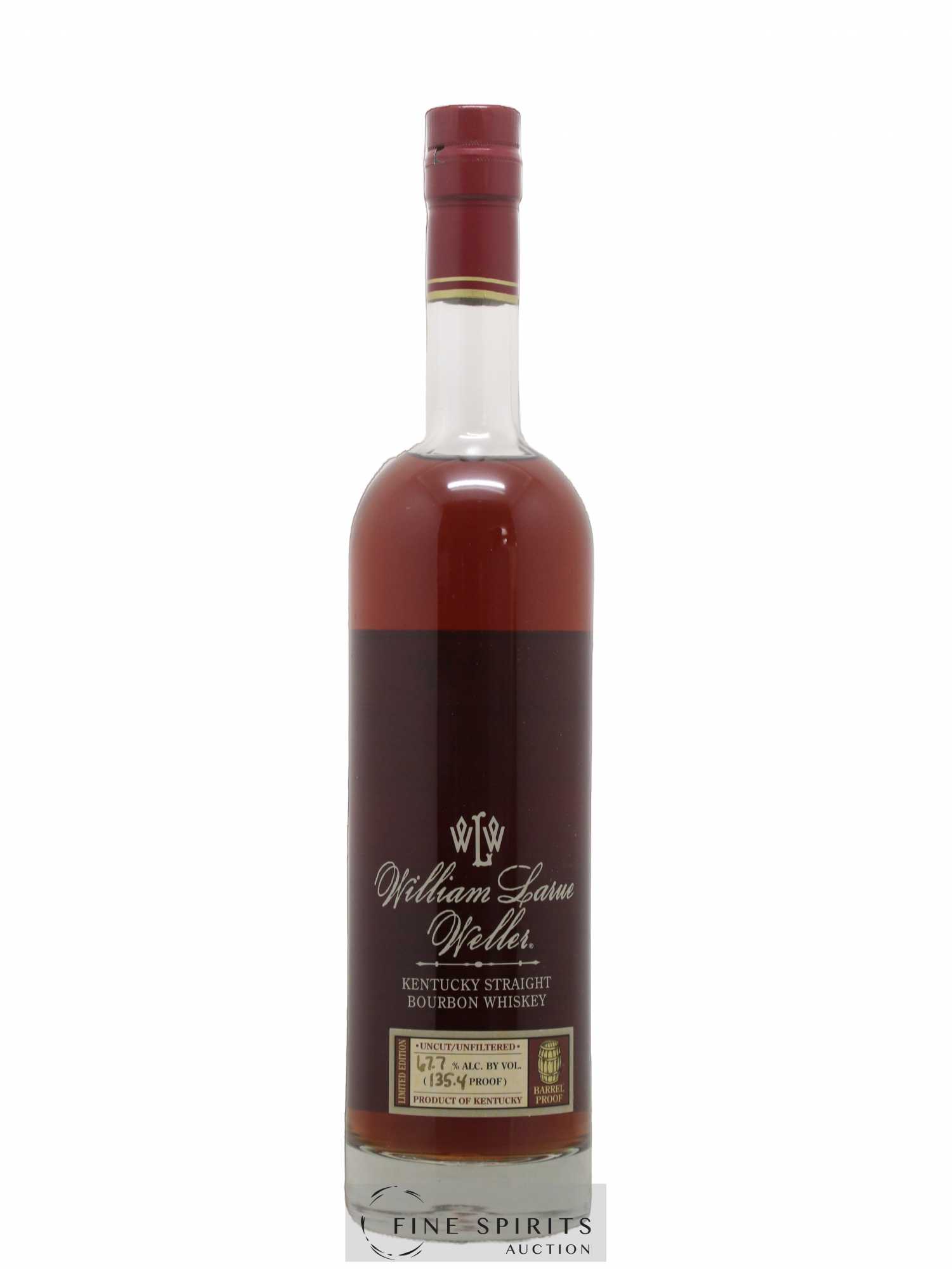 William Larue Weller Of. Antique Collection Barrel Proof - Release 2016 Limited Edition