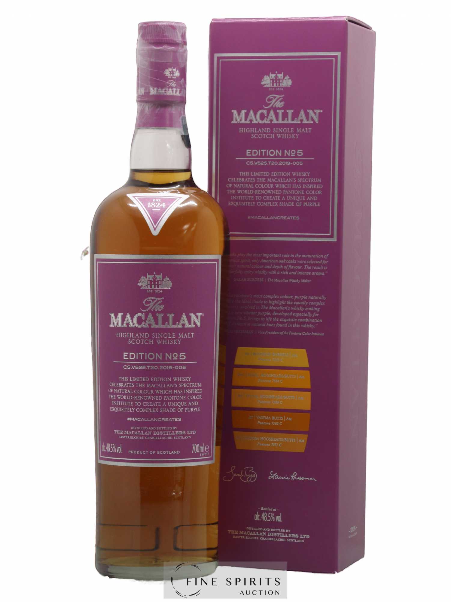 Macallan (The) Of. Edition n°5 C5.V525.T20.2019-005 Limited Edition