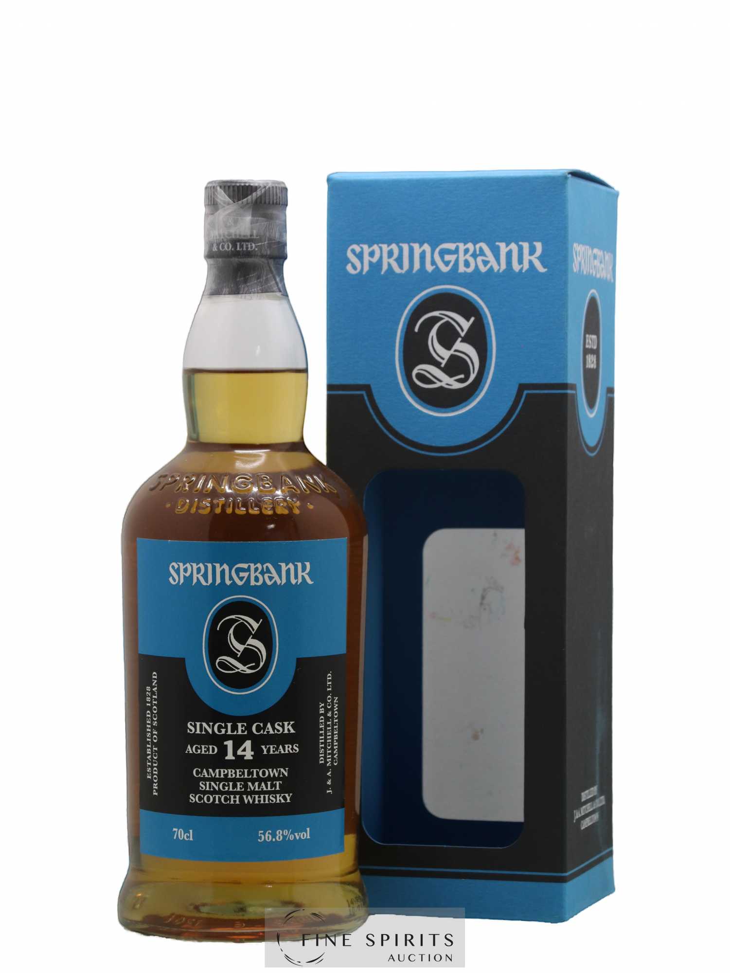 Springbank 14 years 2003 Of. Barbade Rhum Cask - One of 198 - bottled 2018 Dugas